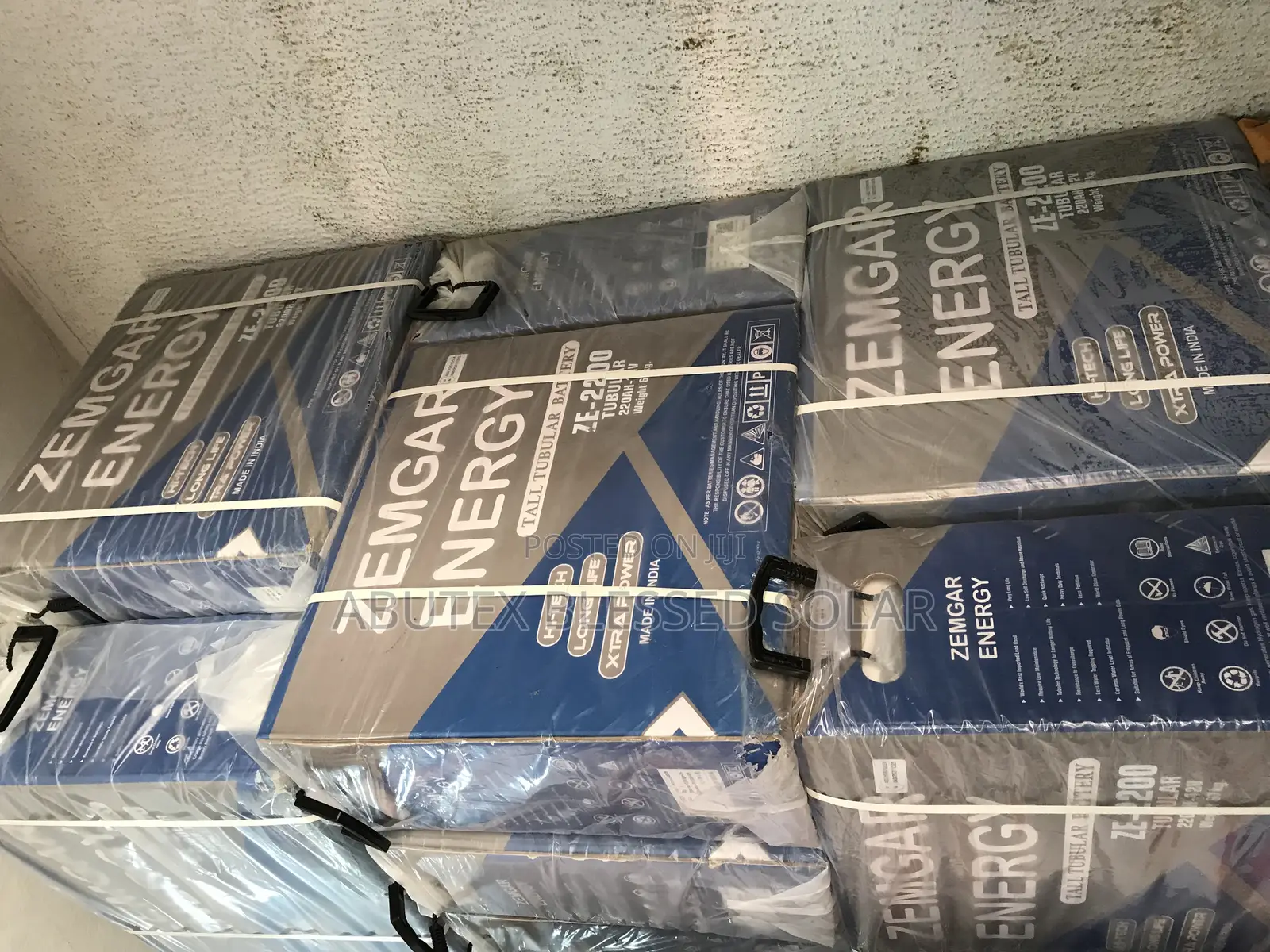 220ah 12v Zemgar Energy Tubular Battery
