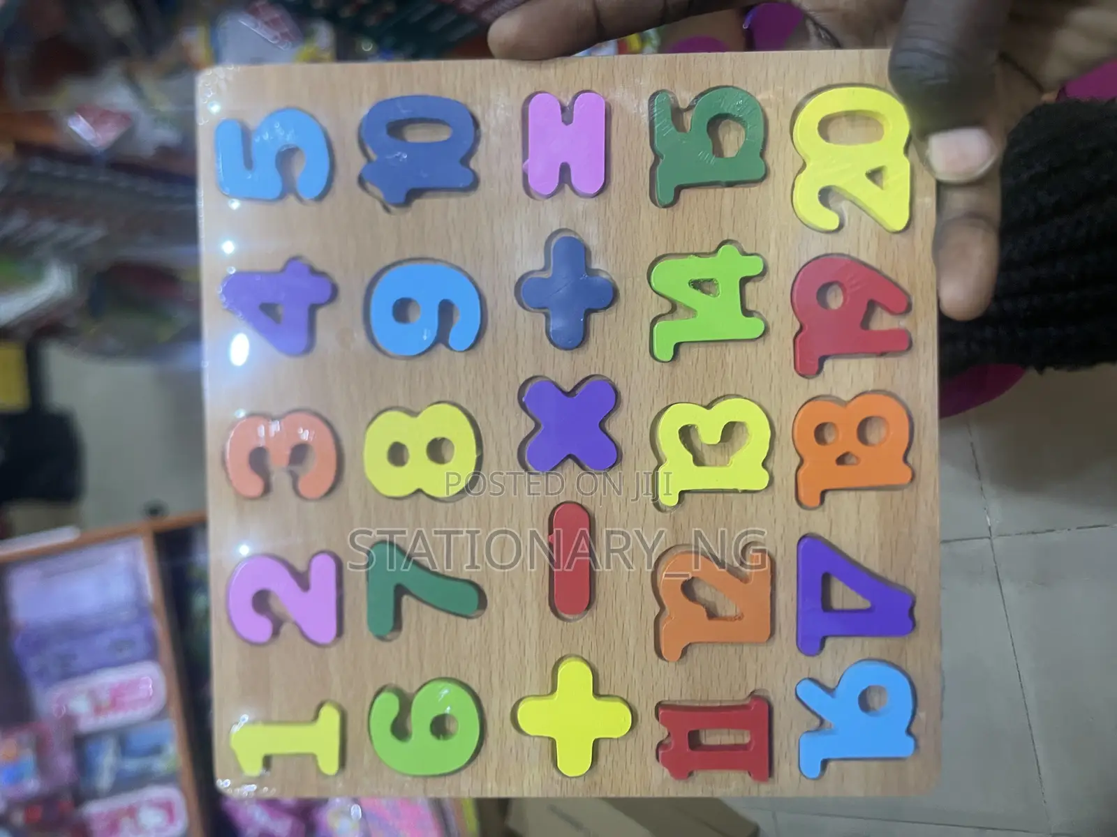 Educational Alphabetical and Numeric Board