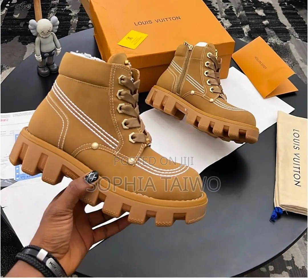 Louis Vuitton Checker Ankle Boot