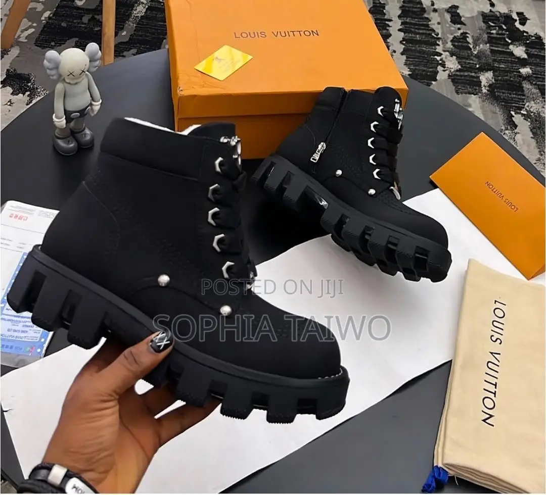 Louis Vuitton Checker Ankle Boot
