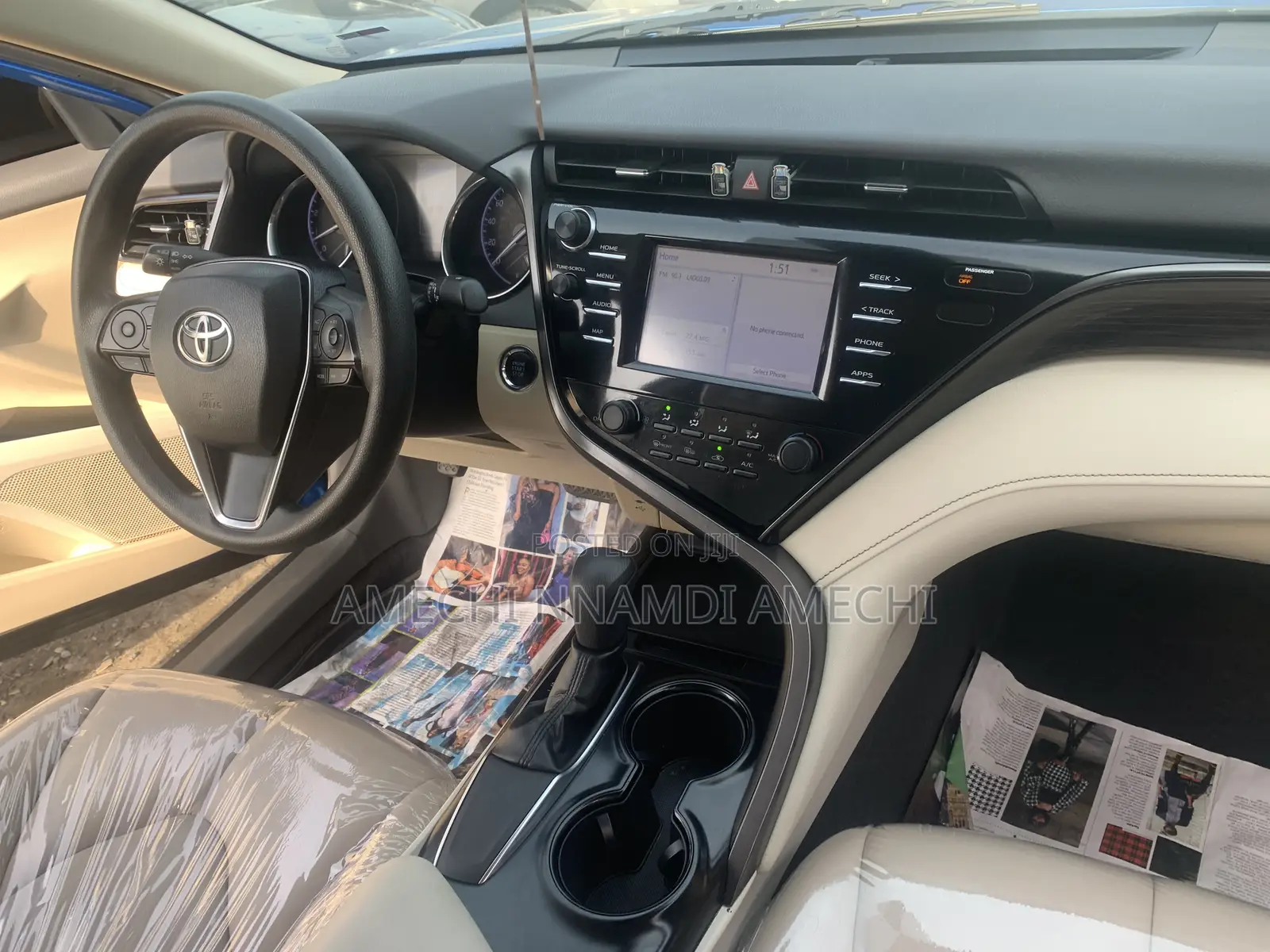 Toyota Camry XLE V6 FWD 2020 Blue