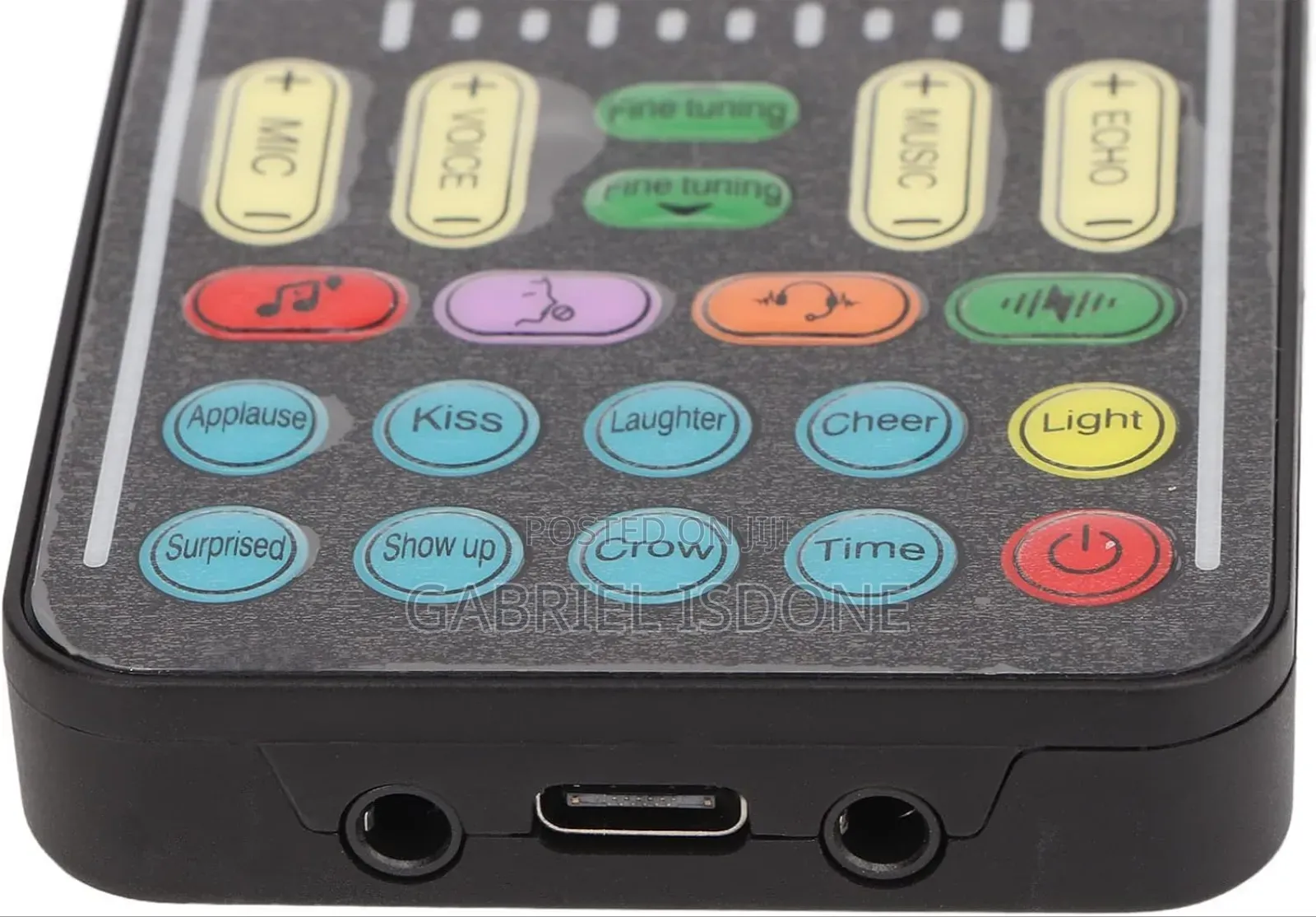 Portable Voice Changer, 8 Voice Changes Live Sound Card