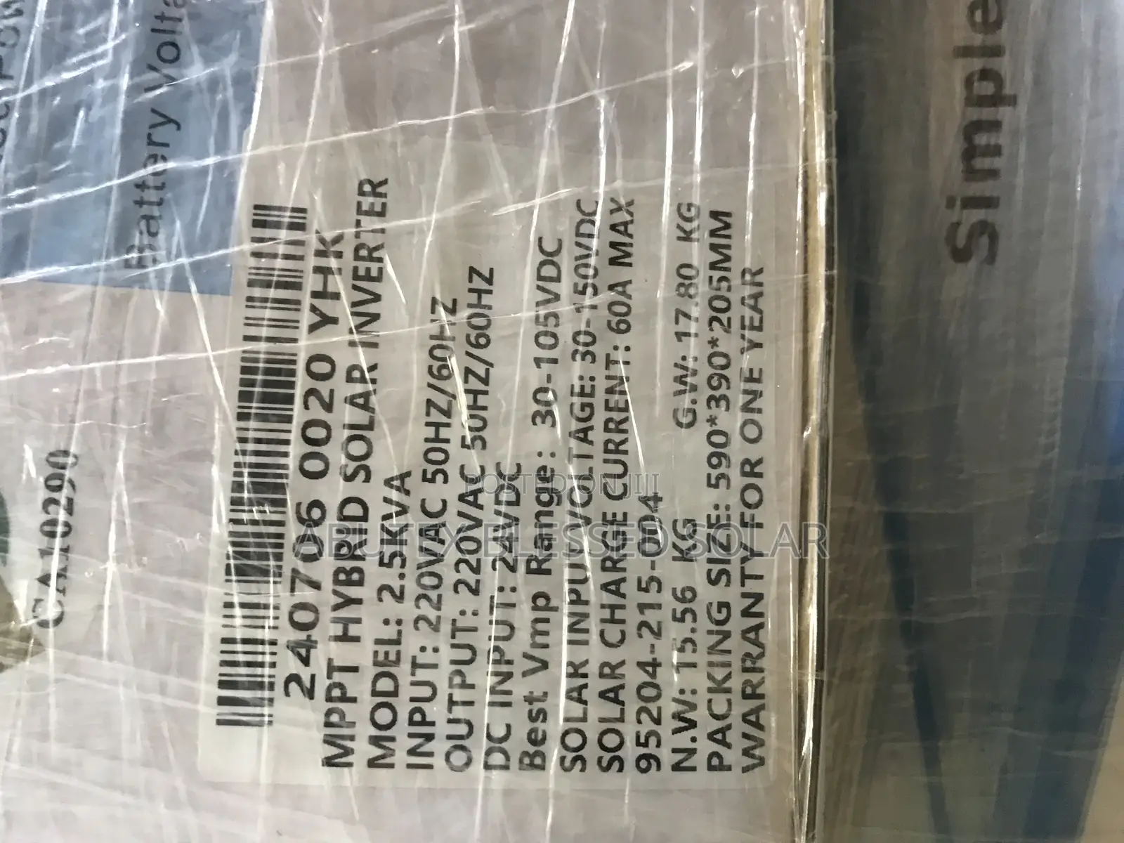 2.5kva 24v Yohaok Solar Inverter