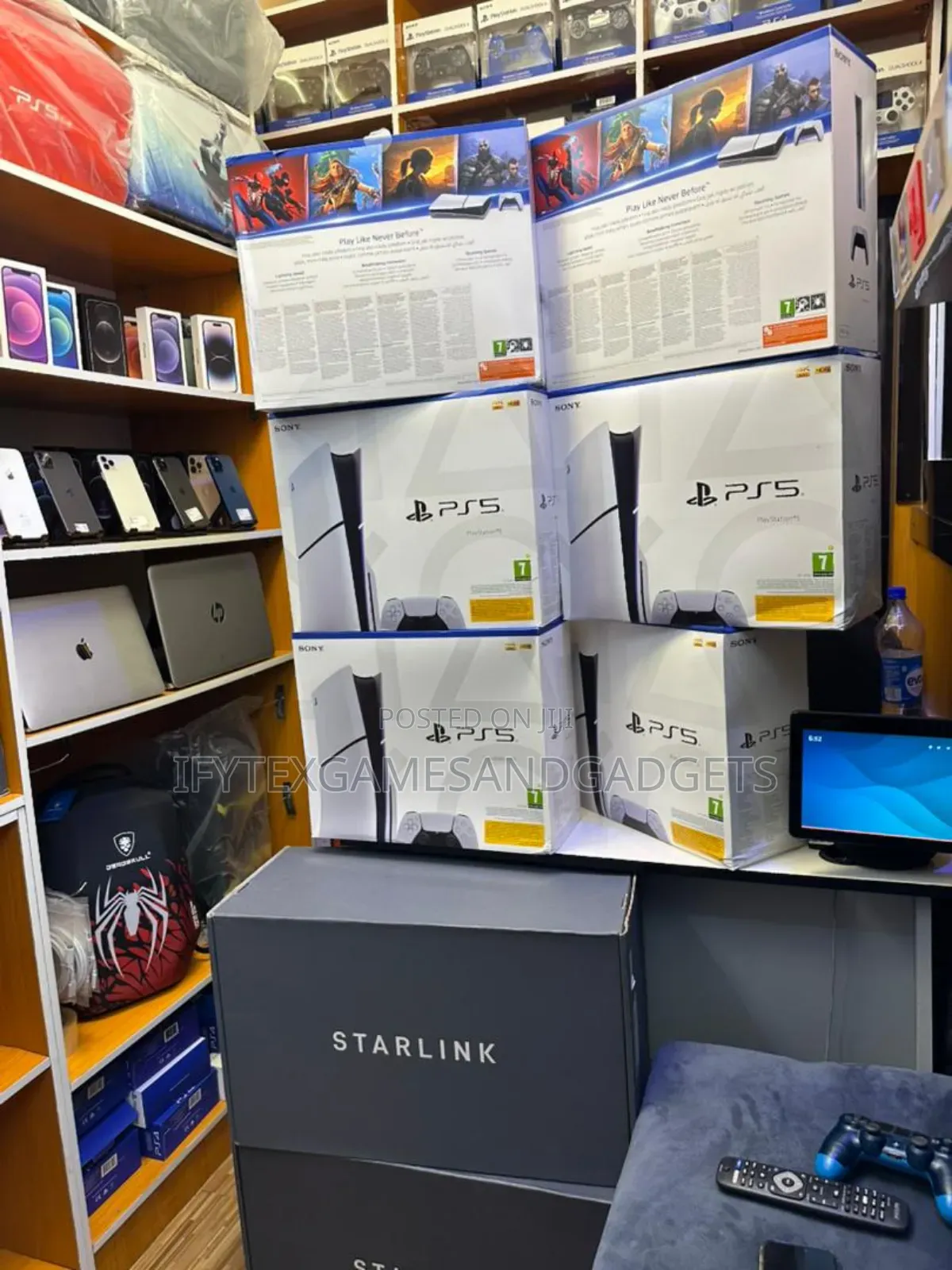 Brand New Ps 5 Slim 1tb With Full Accessories