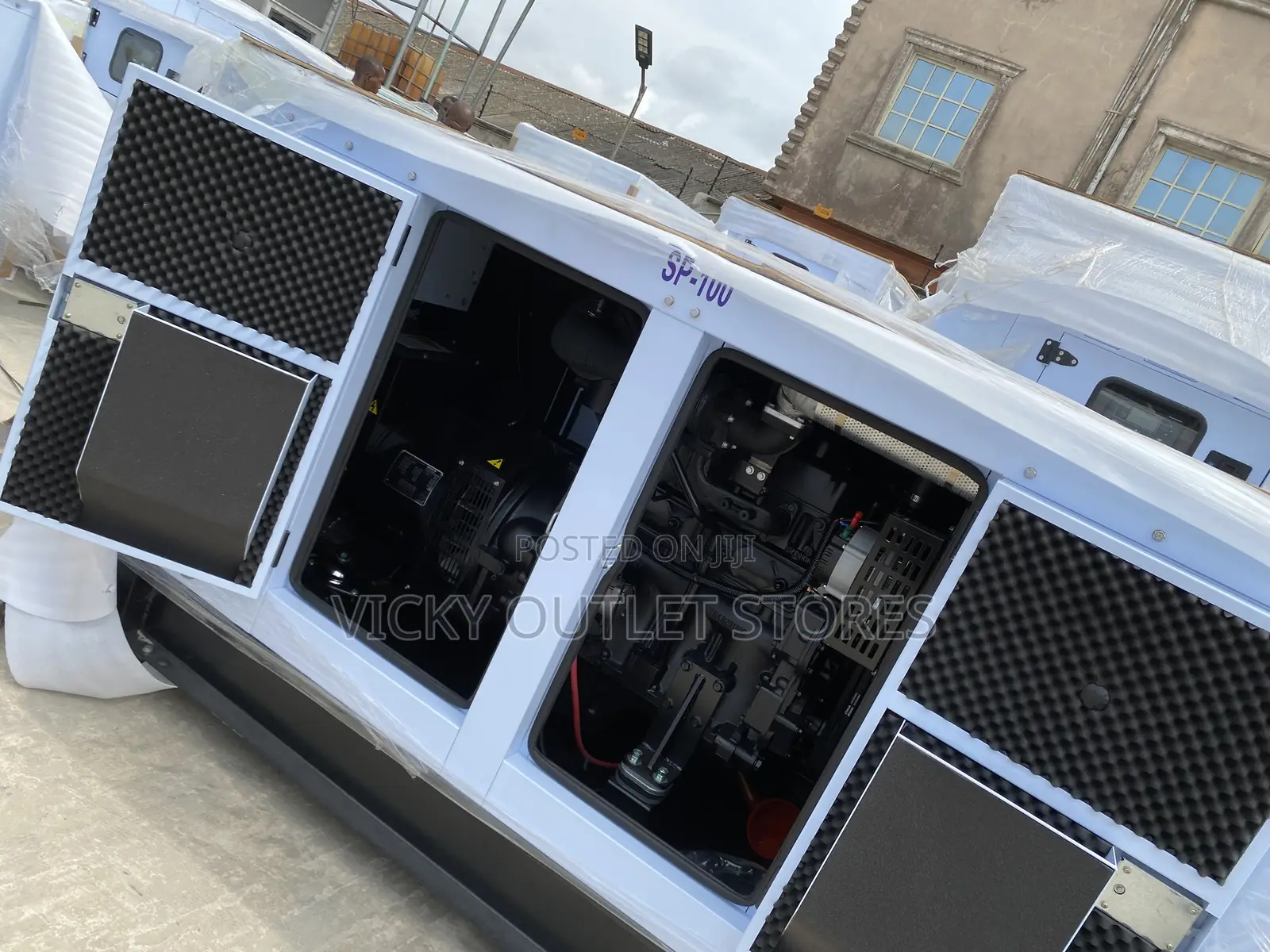 Perkins Soundproof Generator 100kva