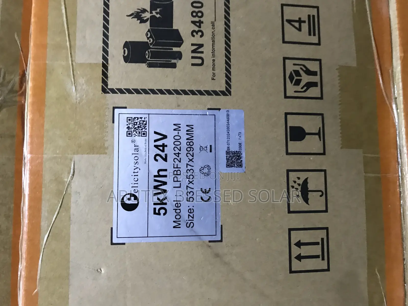 5kwh 24v Felicity Lithium Ion Battery