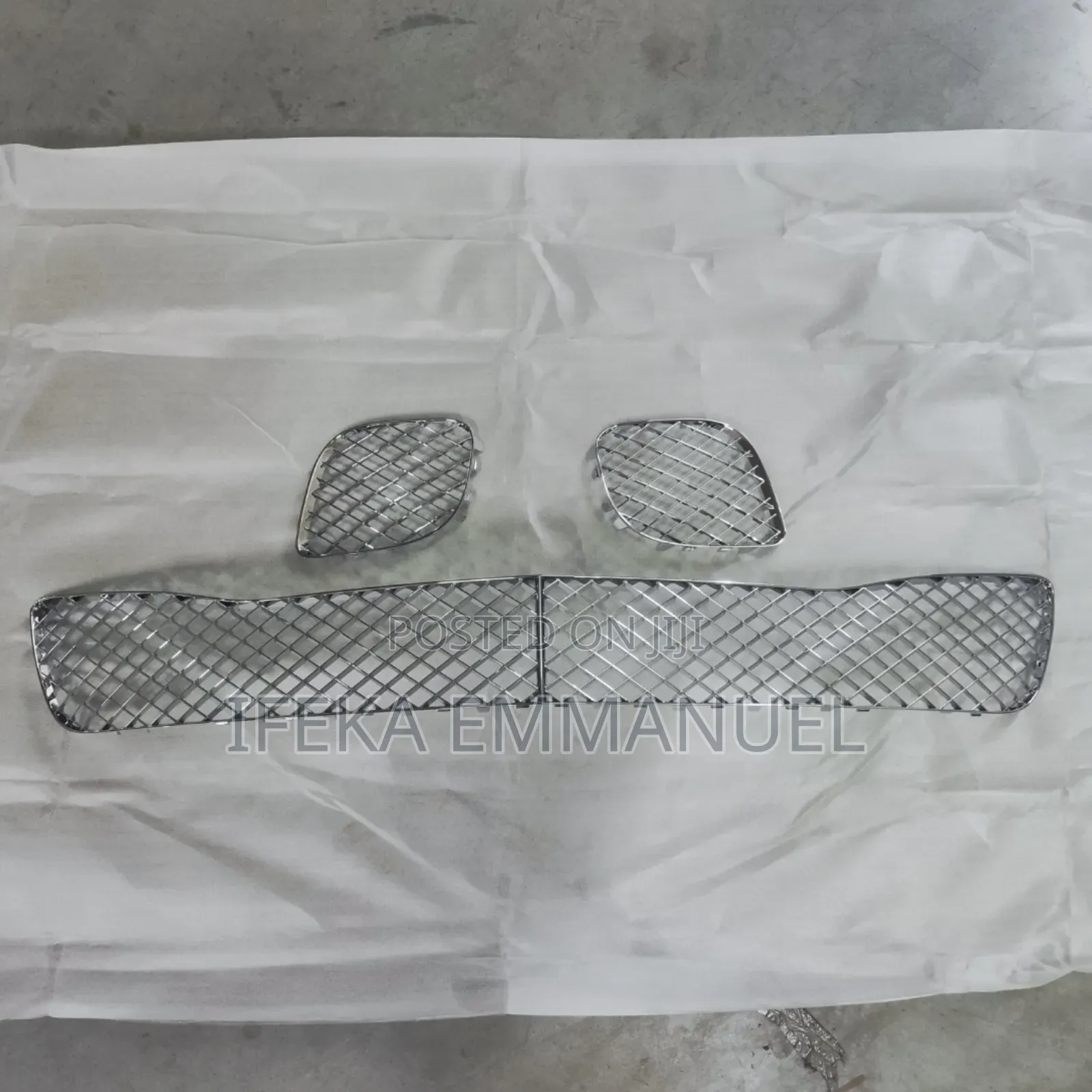 Front Bumper Chrome for Bentley Continental Flying Spur