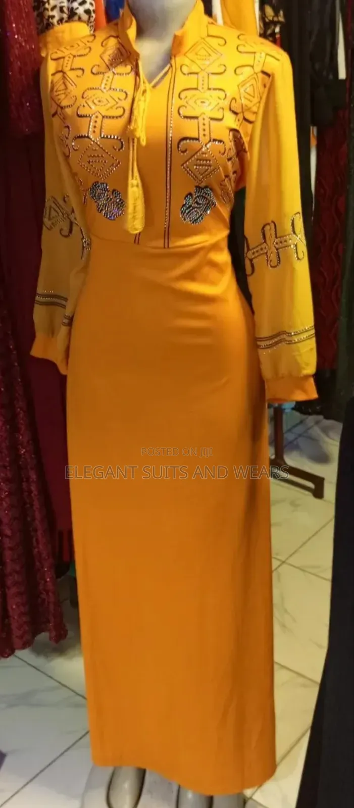 Ladies Long Gown