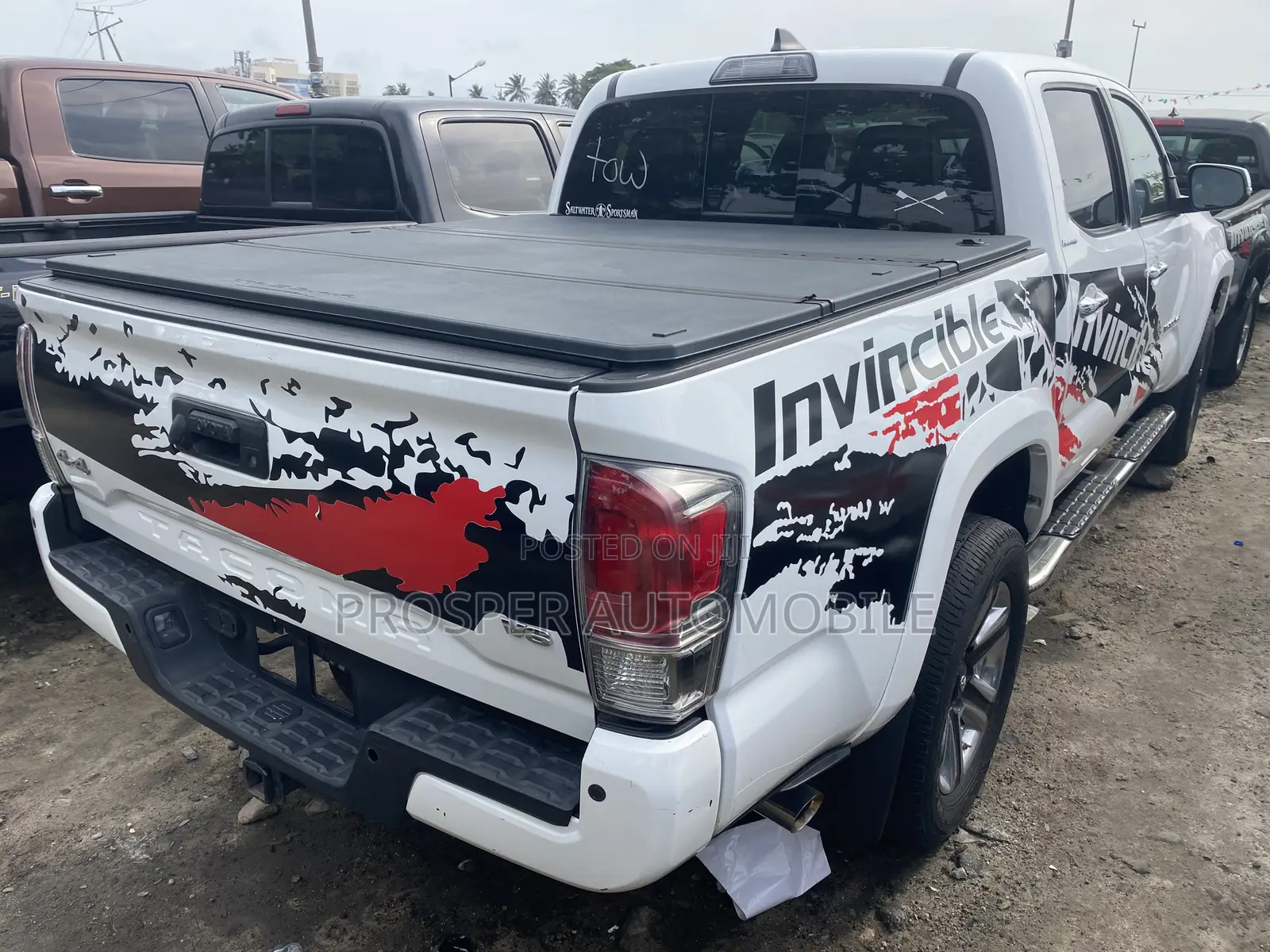 Toyota Tacoma Limited 2017 White