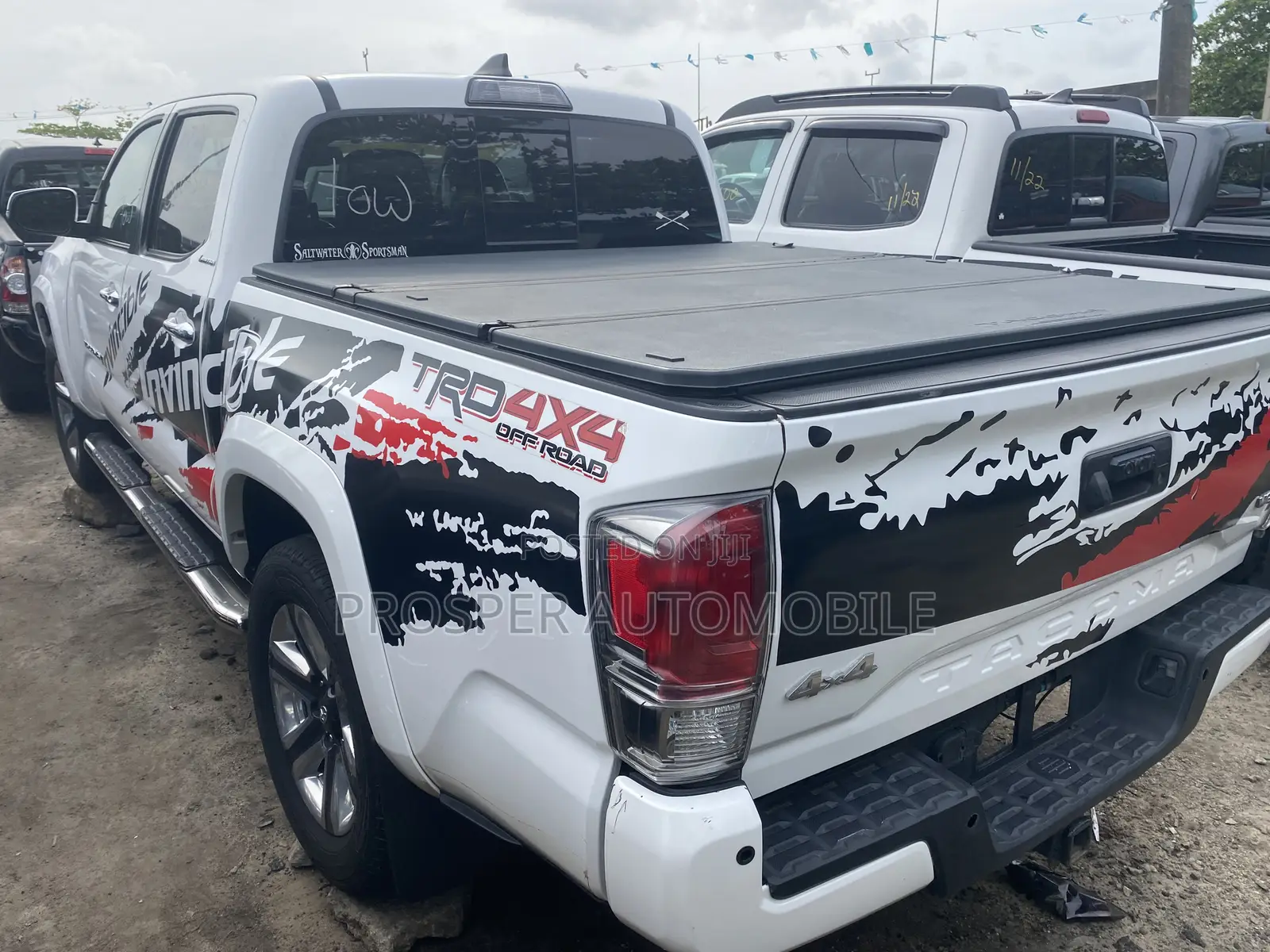 Toyota Tacoma Limited 2017 White