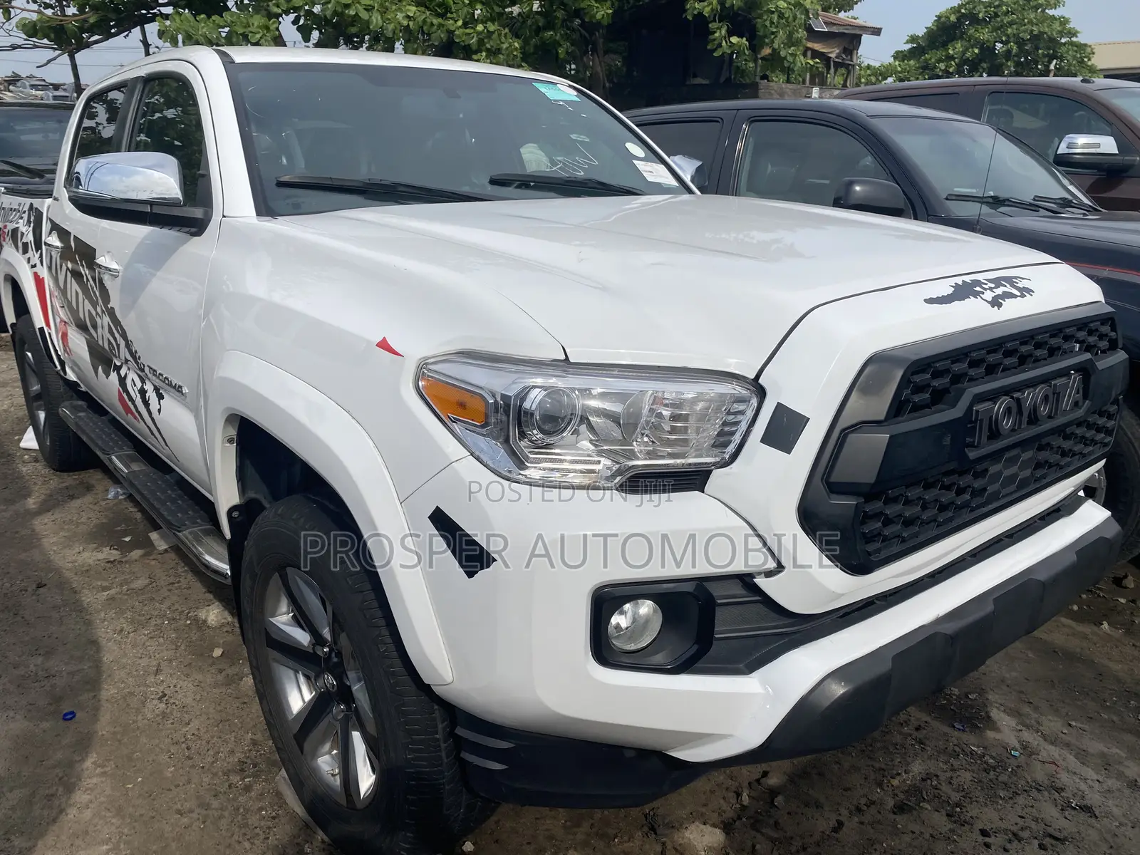 Toyota Tacoma Limited 2017 White