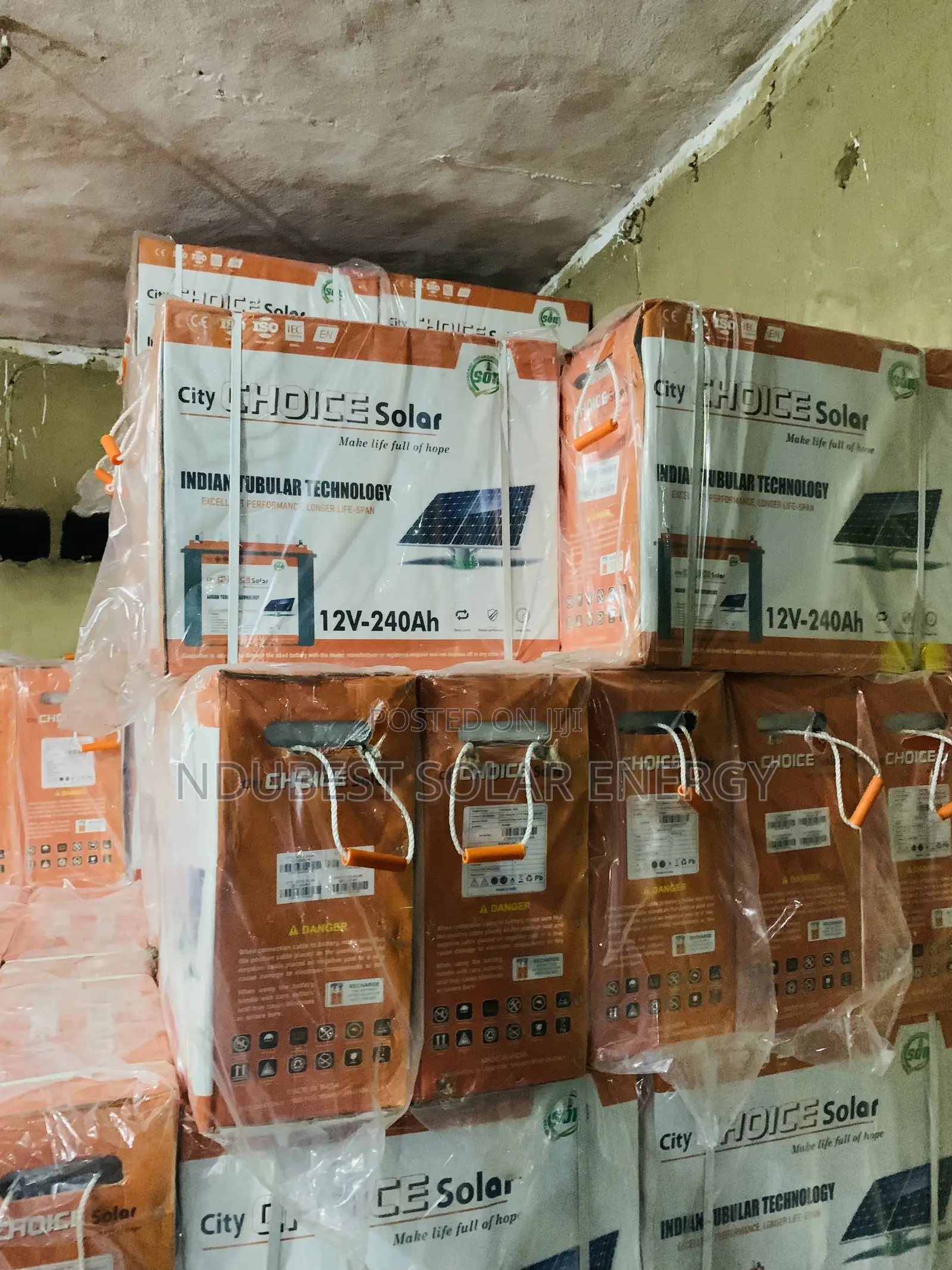 240ah City Choice Solar Tubular Battery