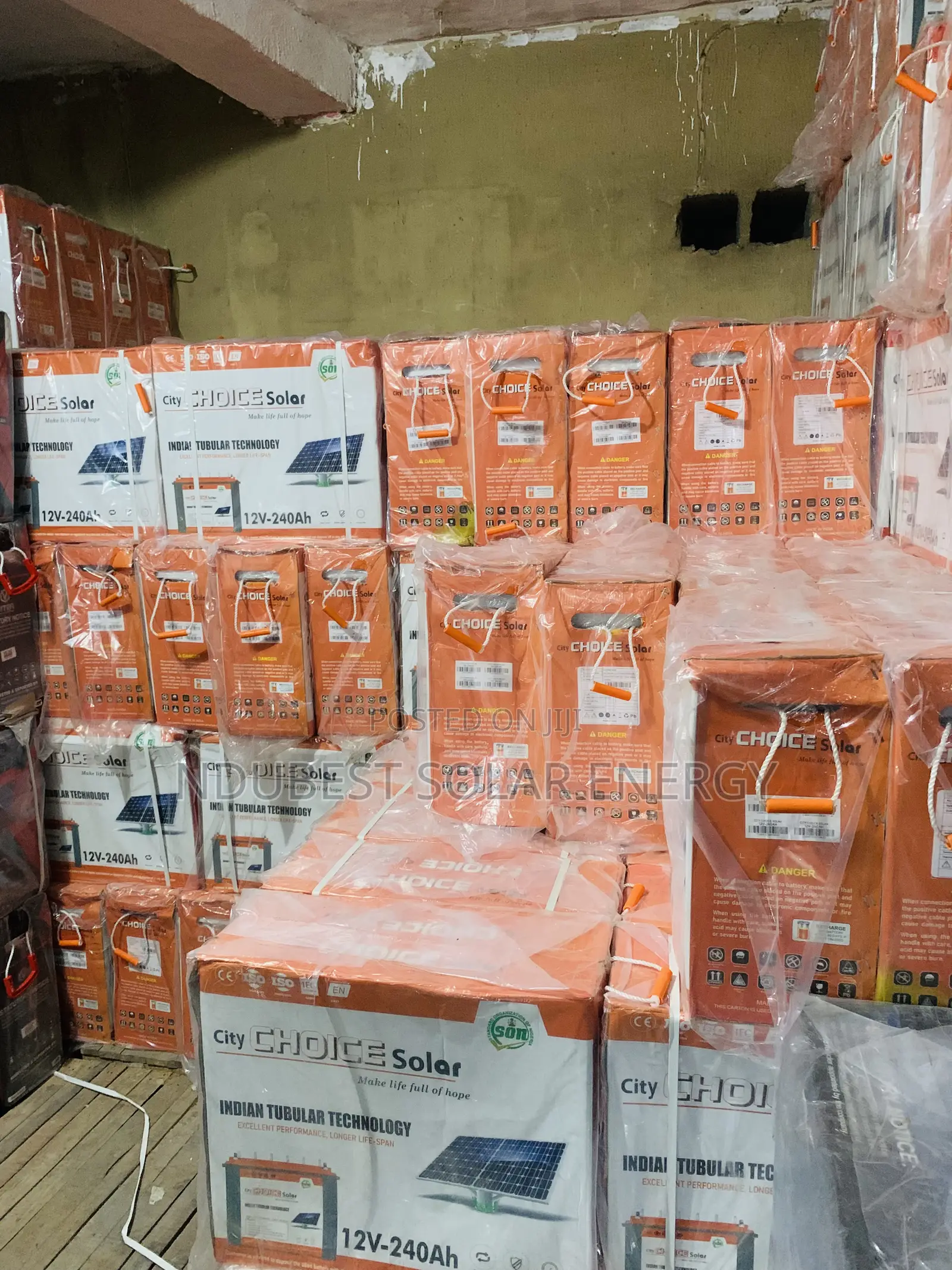 240ah City Choice Solar Tubular Battery