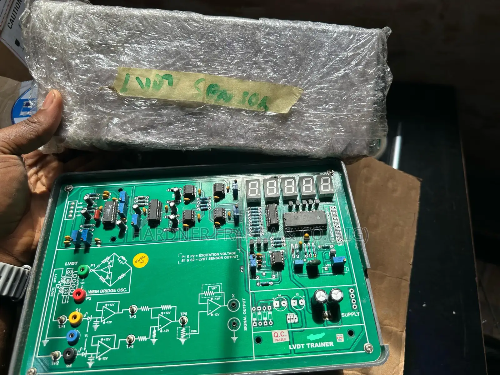 Linear Variable Differential Transformer(Lvdt ) Trainer