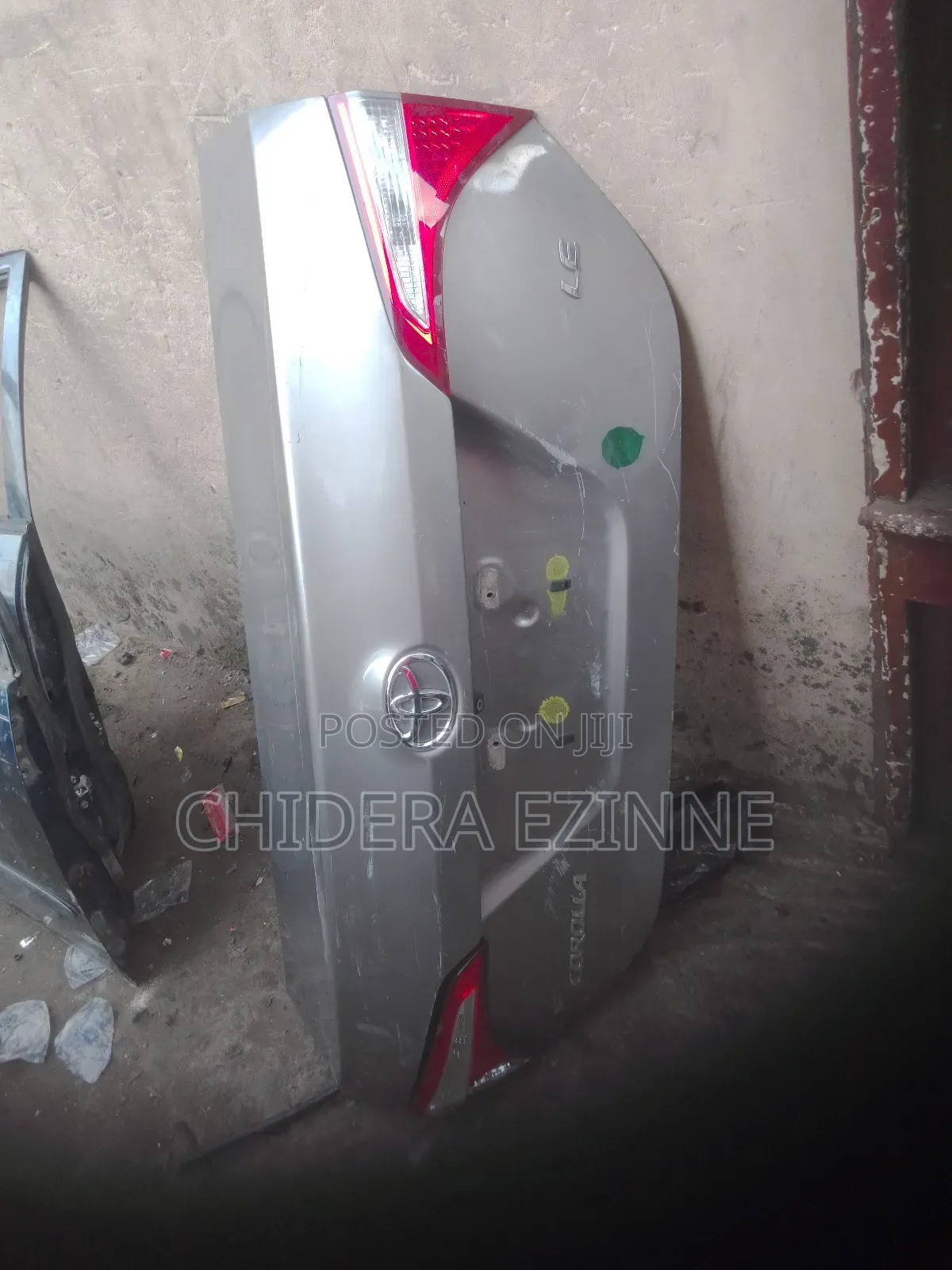 Toyota Corolla 2014 Model Complete Boot