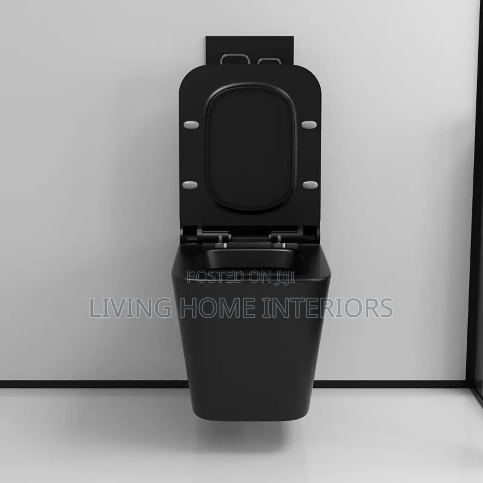 Black Conceal Toilet Seat High Quality 
