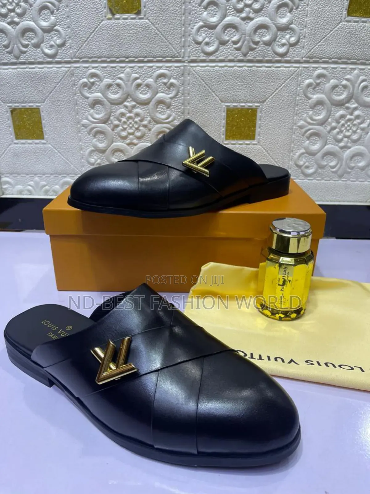 Pure Leather Versace Half Shoe