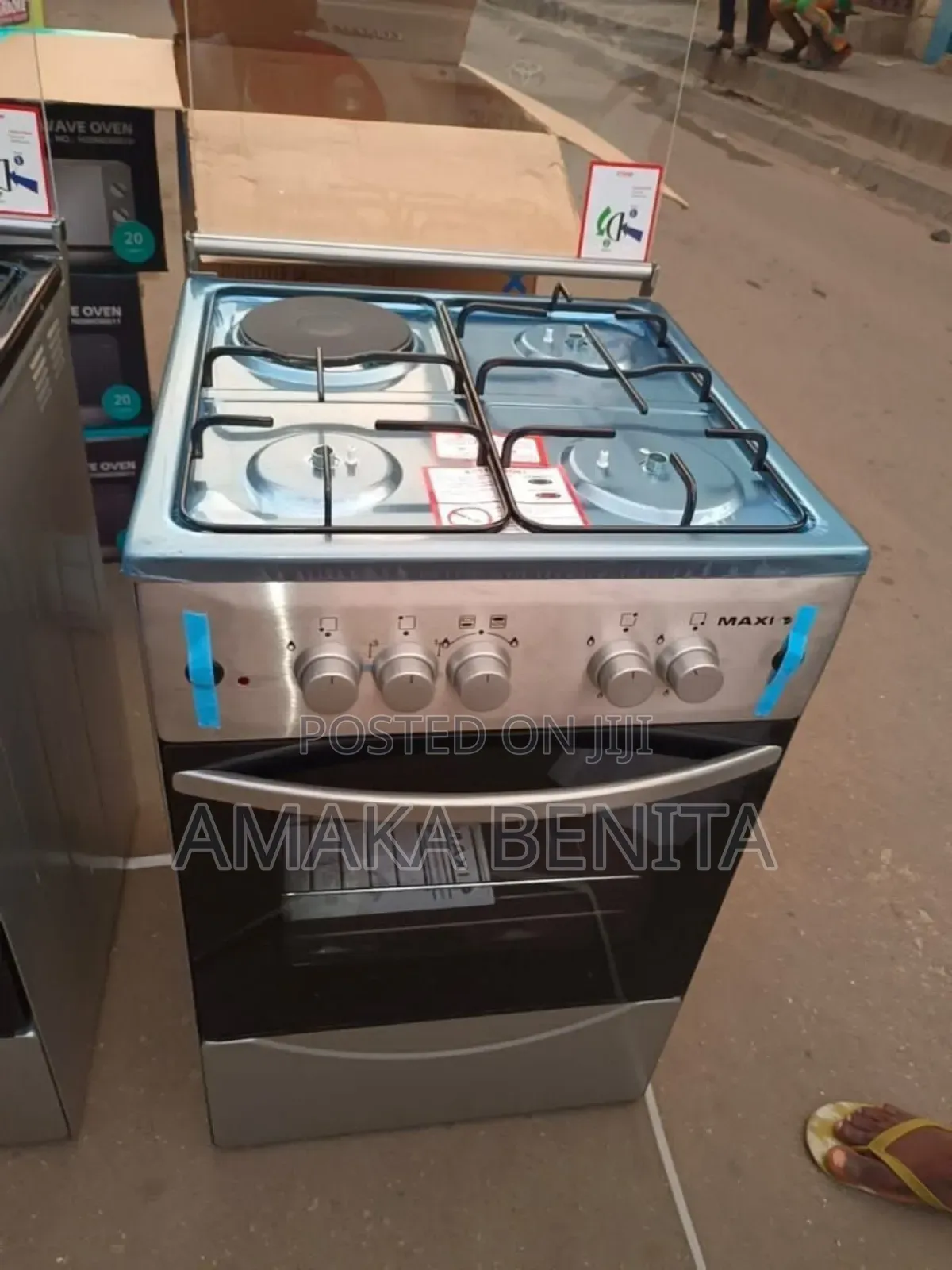Maxi Stand Gas 3 Gas 1 Electric (60 × 60)