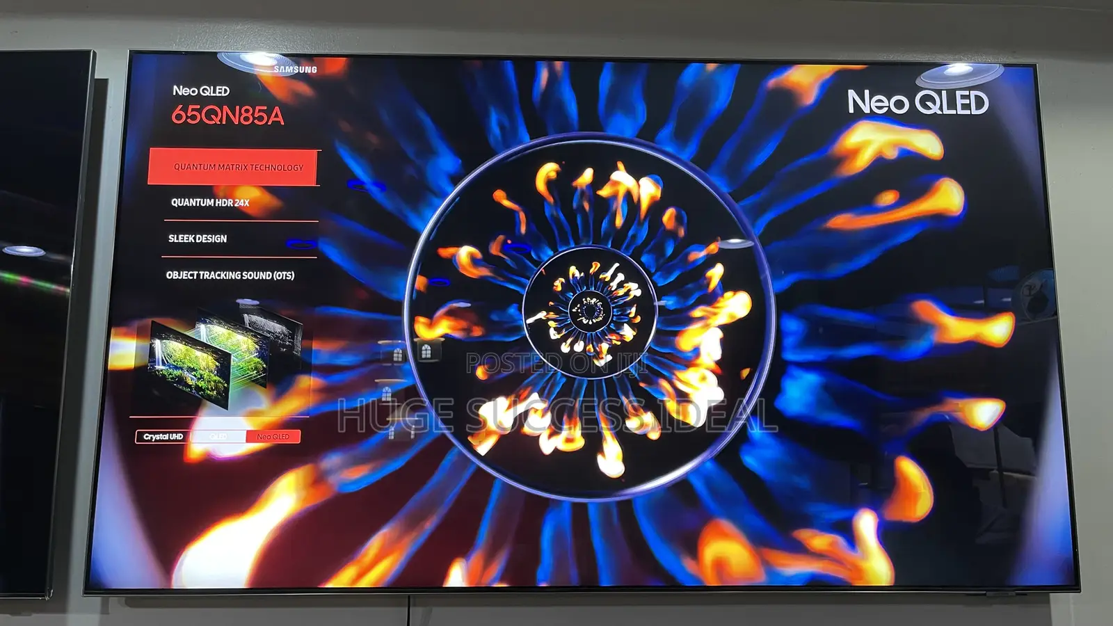 Samsung 65” Neo Qled Qn85a Series Smart 4k Ultra Hd Hdr Tv