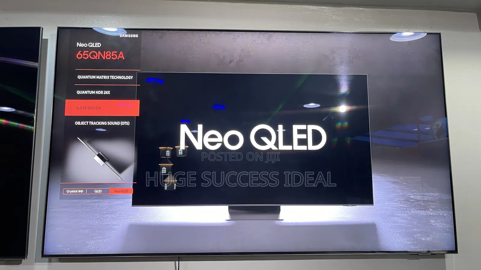 Samsung 65” Neo Qled Qn85a Series Smart 4k Ultra Hd Hdr Tv