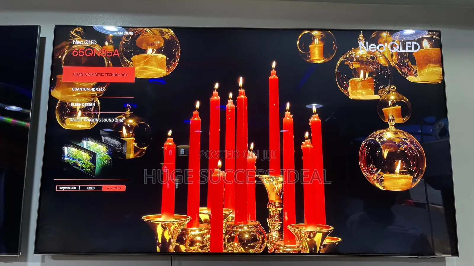 Samsung 65” Neo Qled Qn85a Series Smart 4k Ultra Hd Hdr Tv
