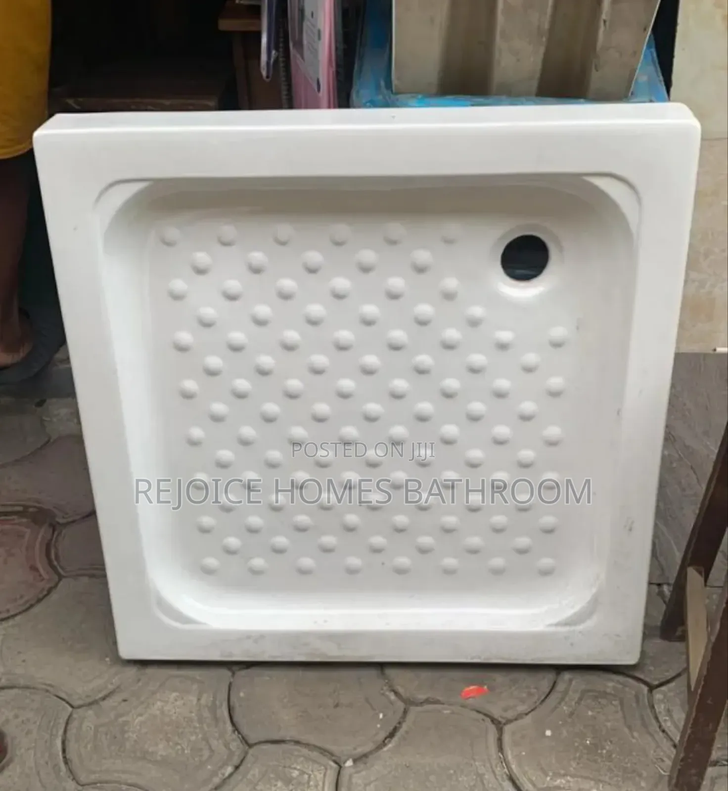 Ceramic Shower Tray Square 90 by 90