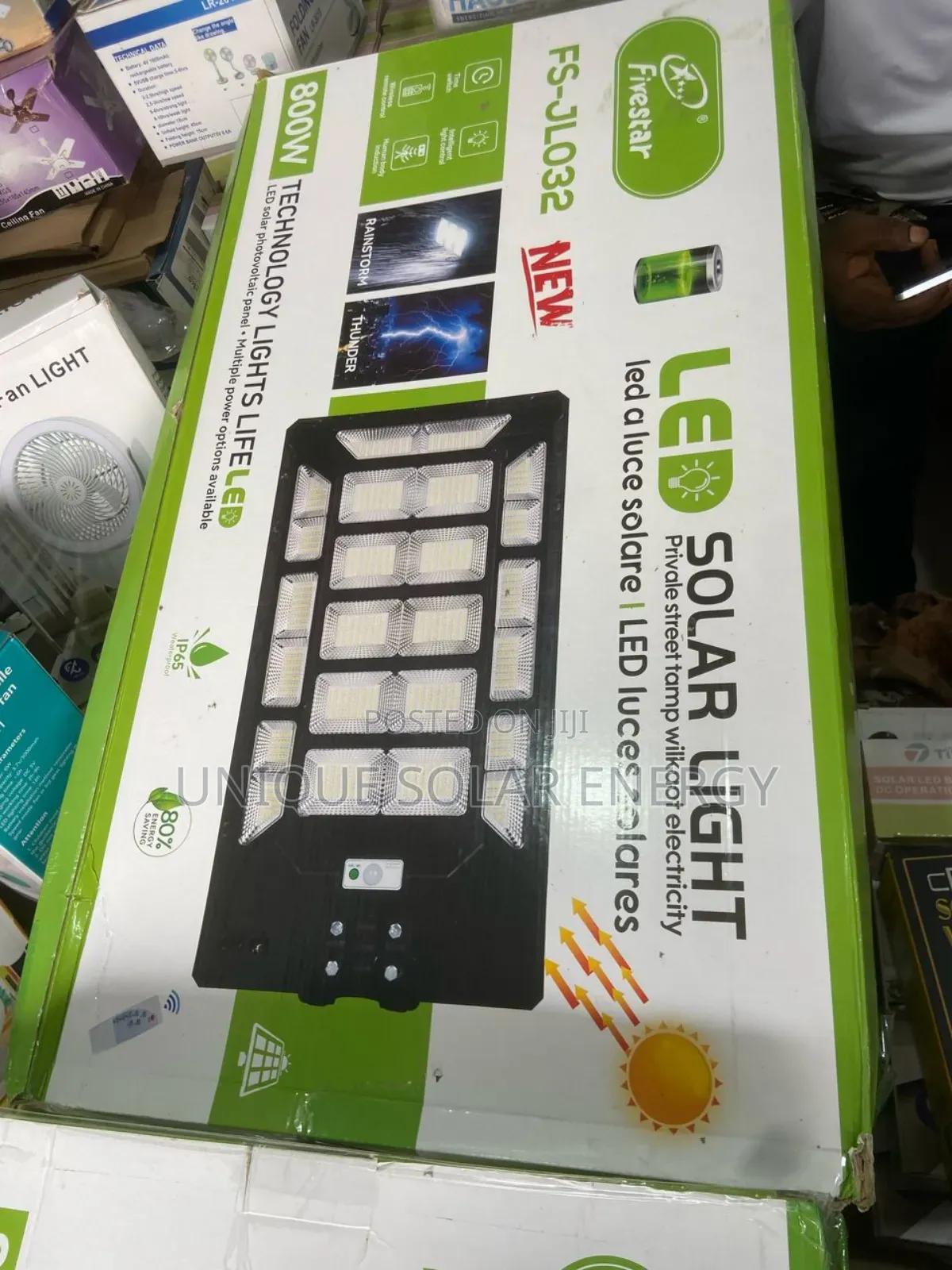 Fivestar Solar Street Light