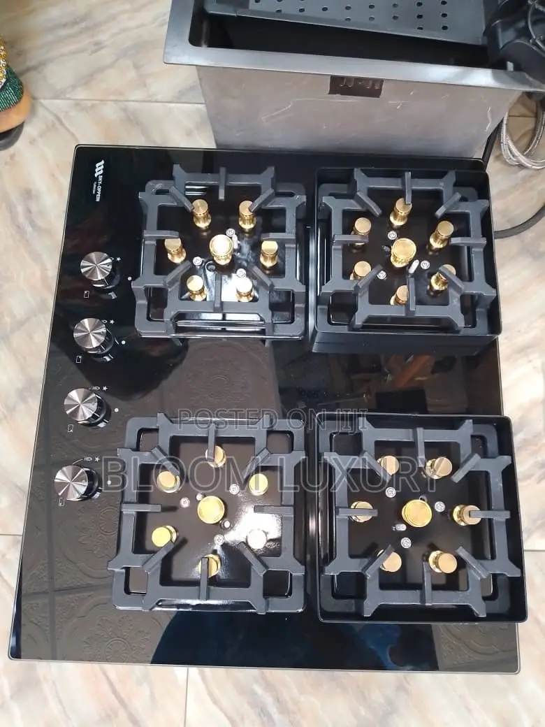 Inbuilt Glass Gas Burner Available ✅✅