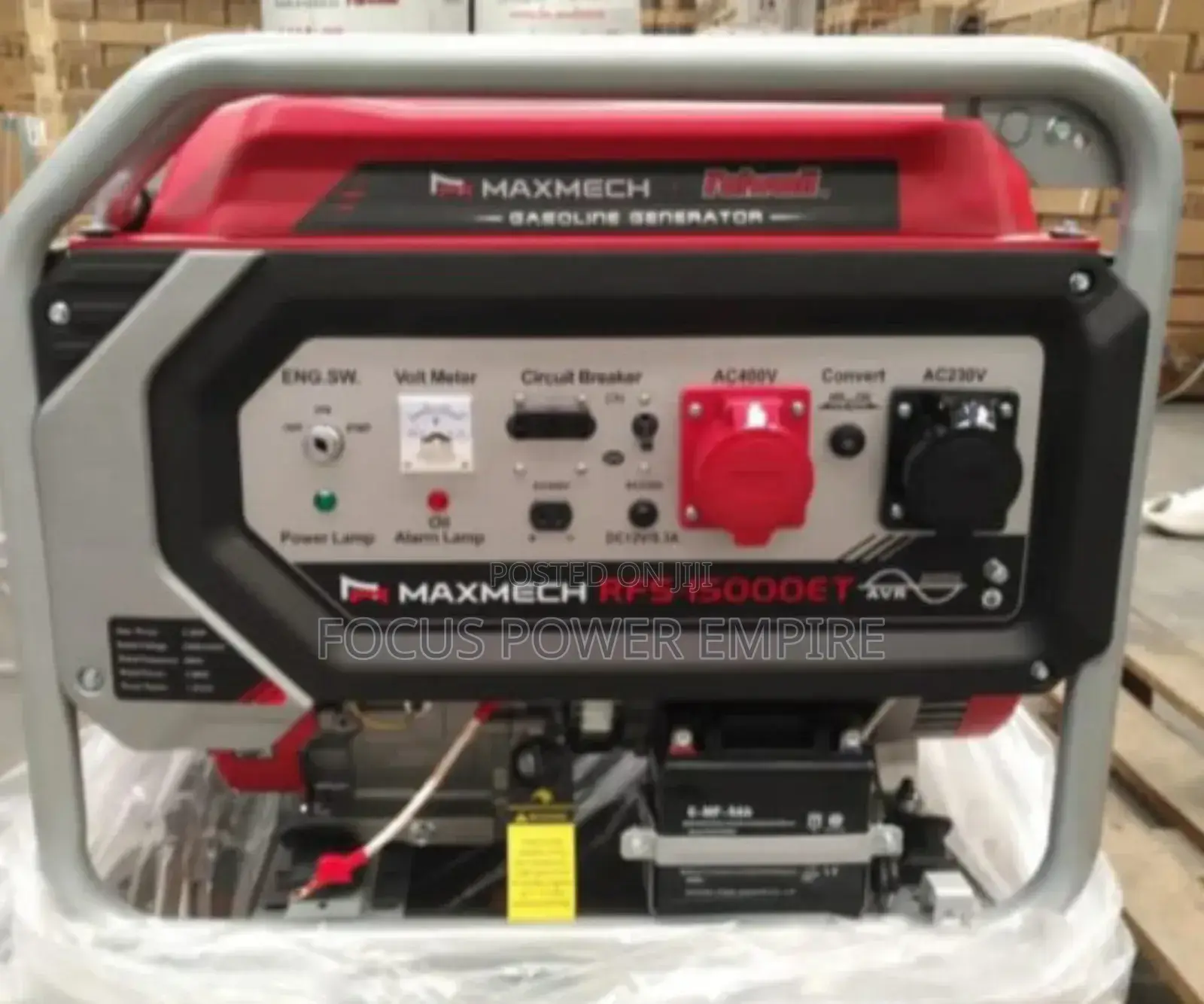 12.5kva of Mexmech 3 Phase Gen Smart Ac Master Copper Coi