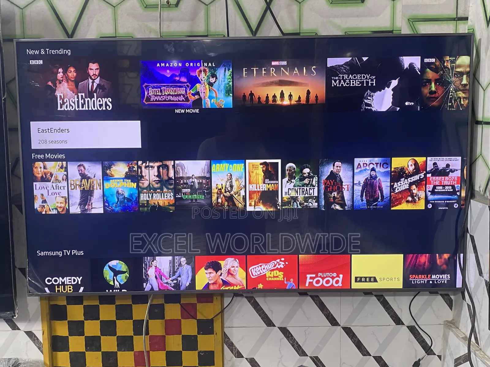 55”Samsung Ultra Hd HDR Led Tv Smart Tv