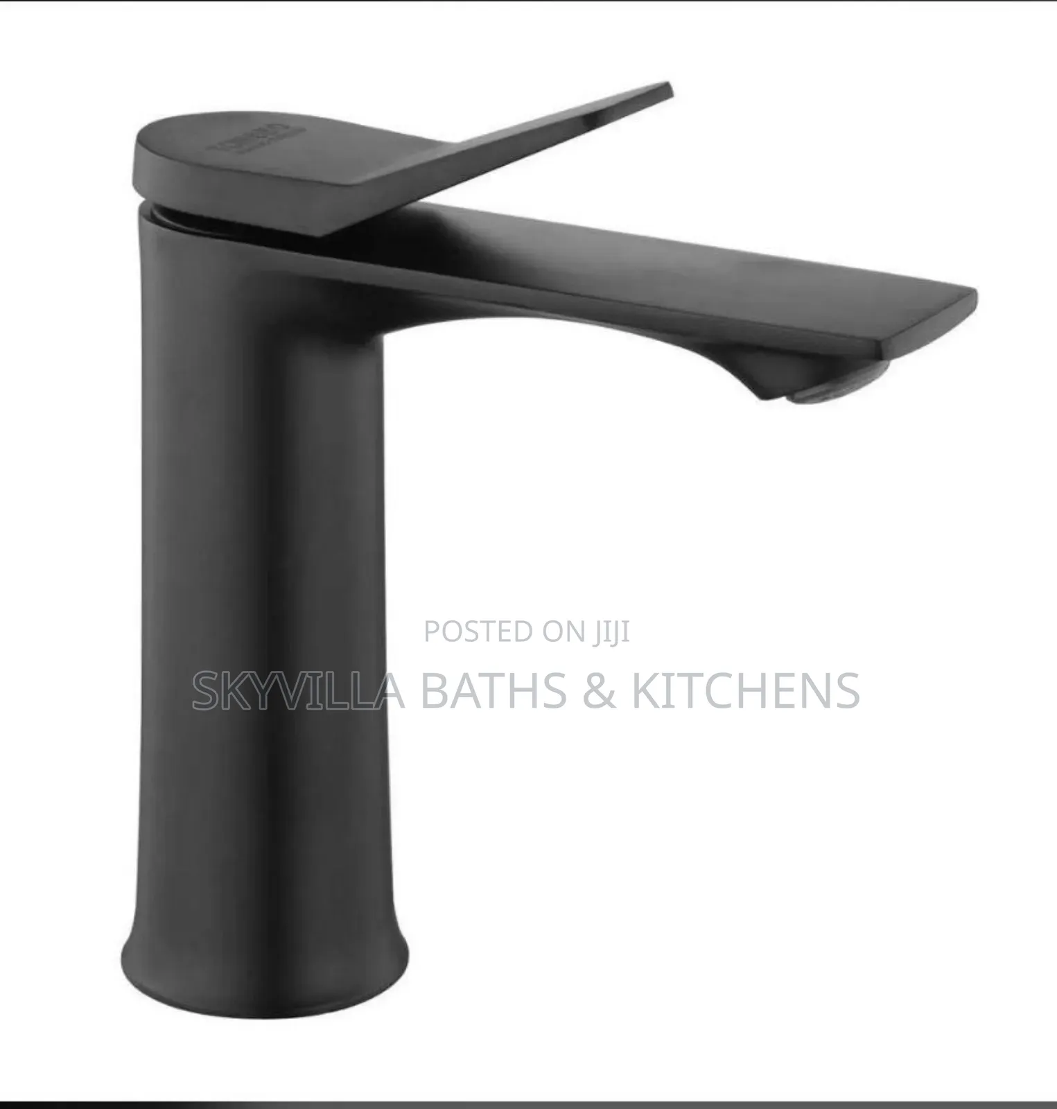 Black Basin Mixer Tap