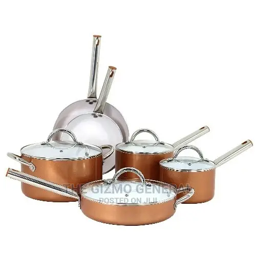 10pc Ceramic Non-Stick Cookware Set