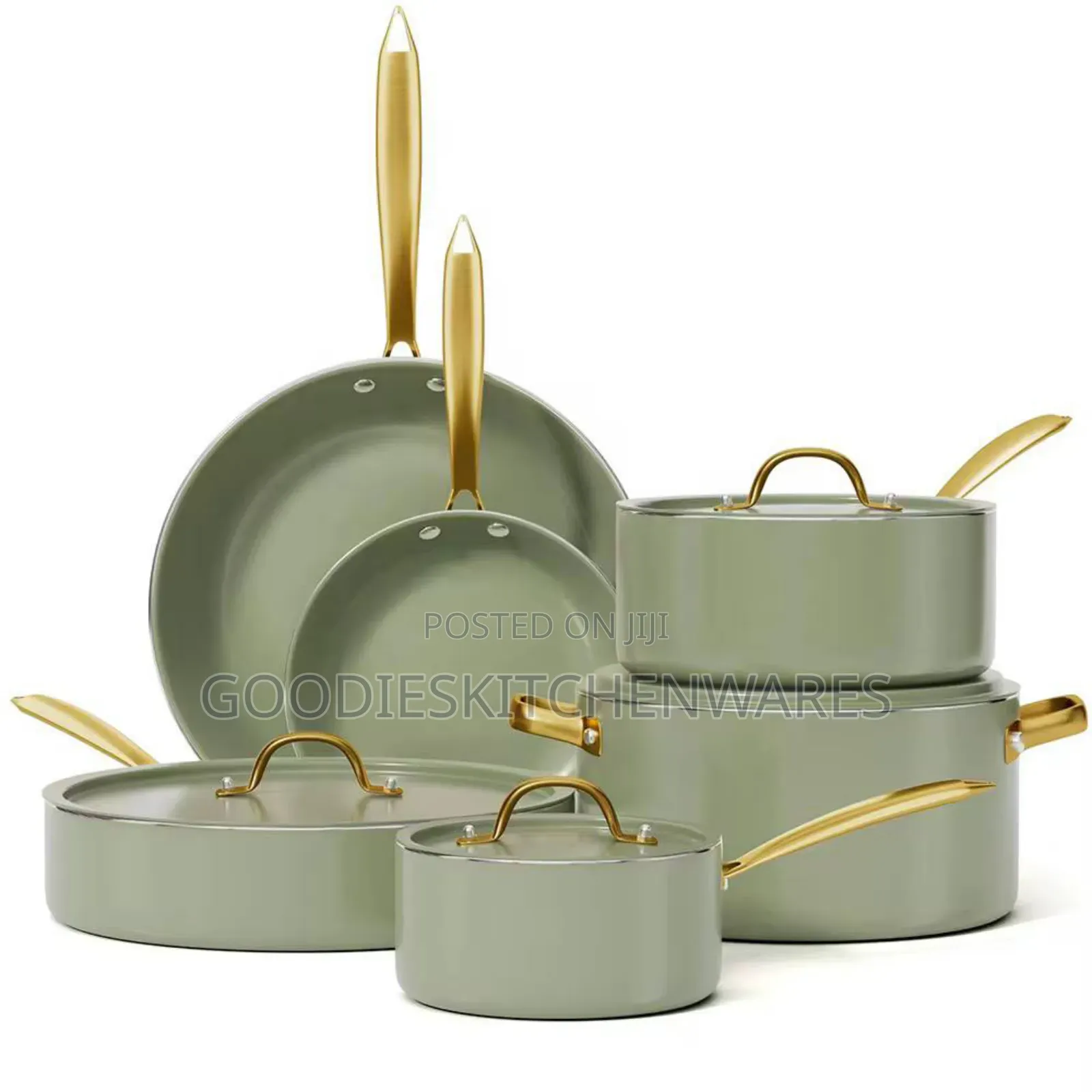Ceramic Cookware Pot With Spoon Sets