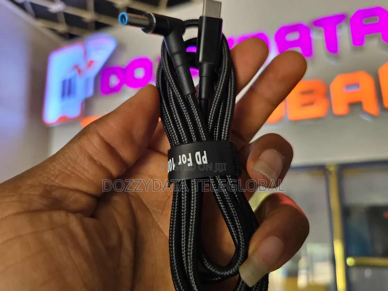Charging Cable Type C to Converter 100w Pd Cord for Hp