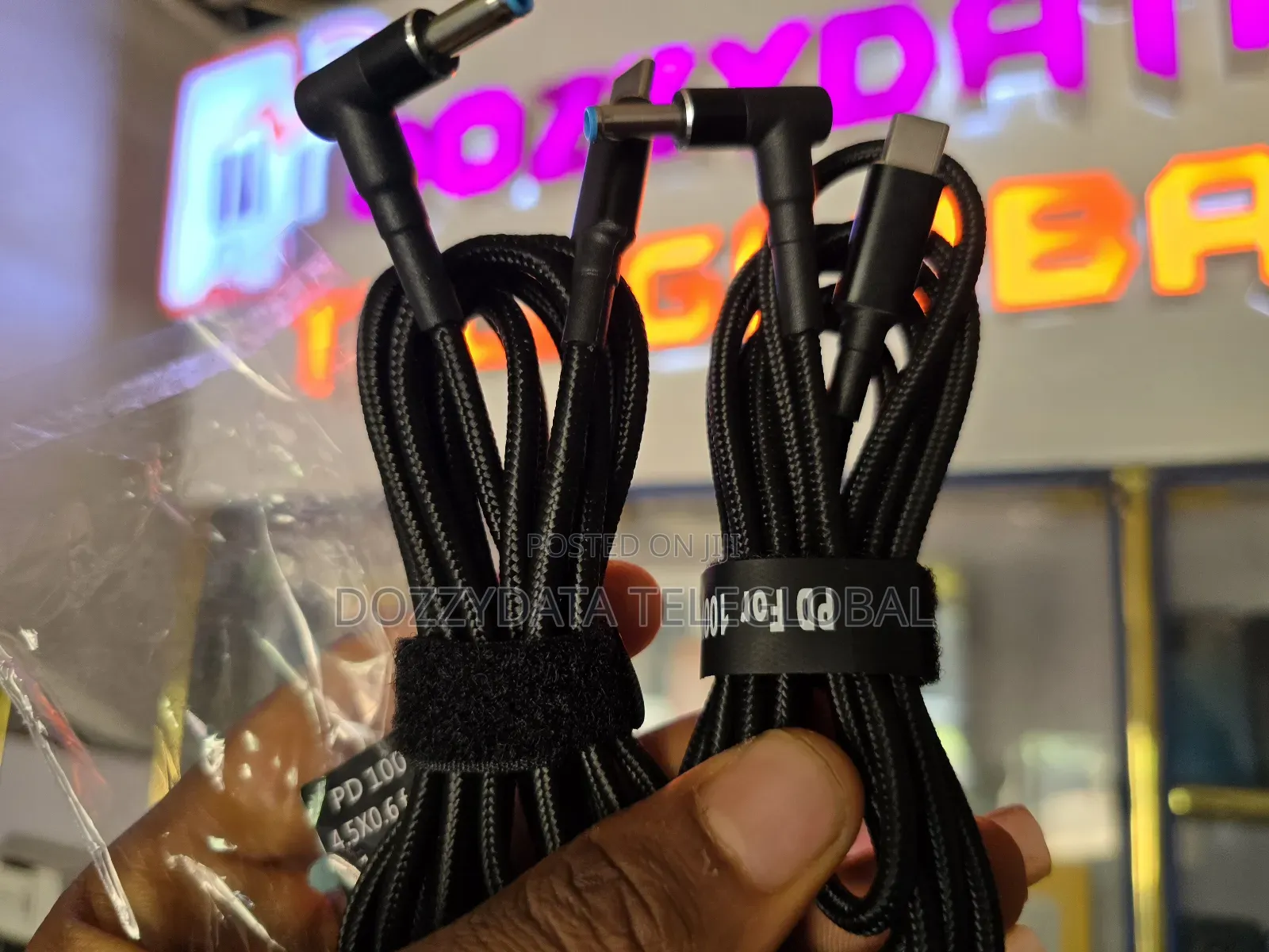 Charging Cable Type C to Converter 100w Pd Cord for Hp