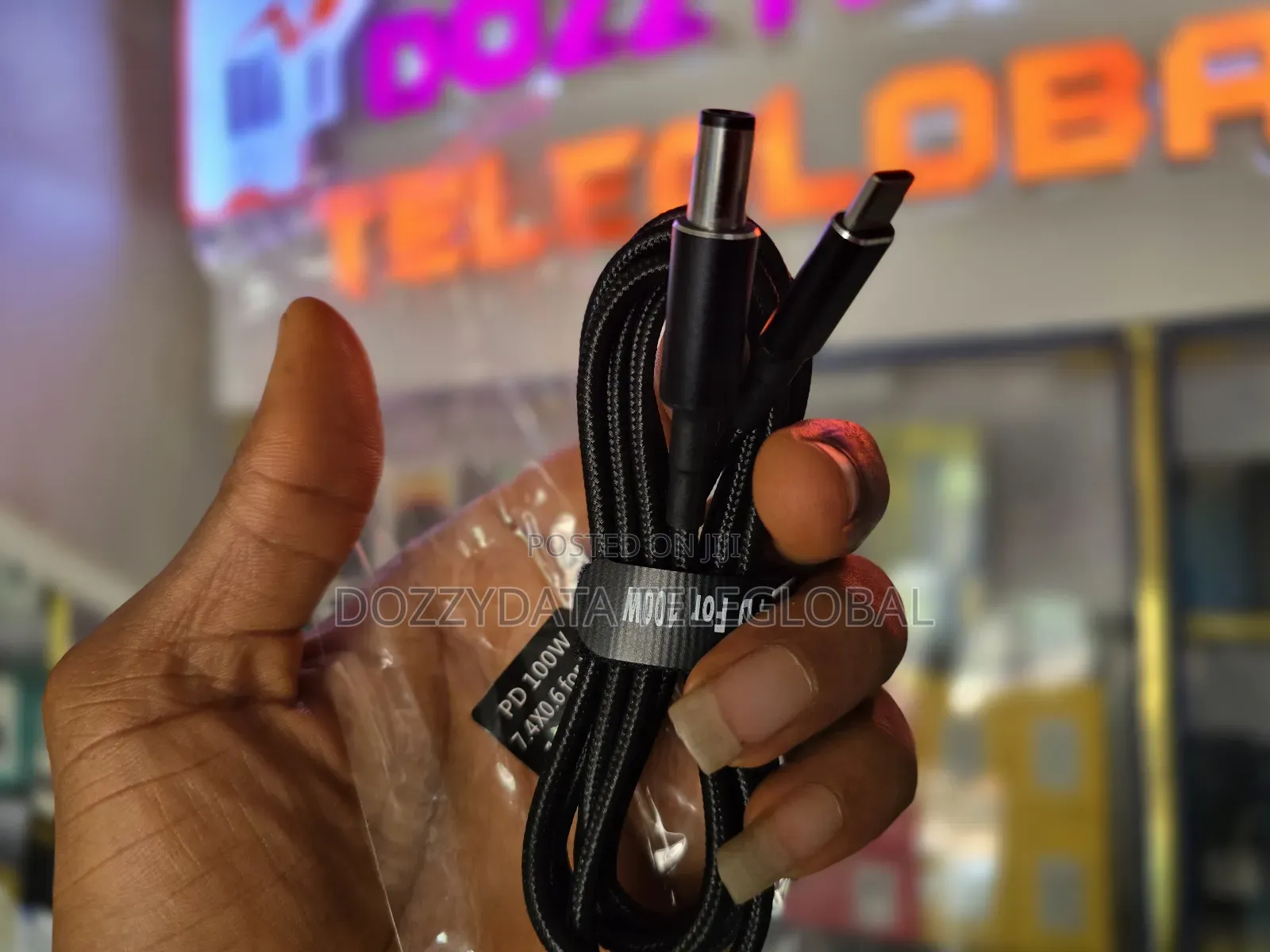 Pd 100w Usb-C 18.5-20v to 7.4×0.6 for Hp Laptop - Big Pin