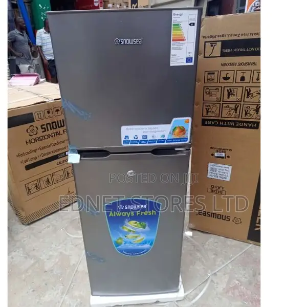Snowsea Top Mount Double Door Energy Saving Fridge Bd-198