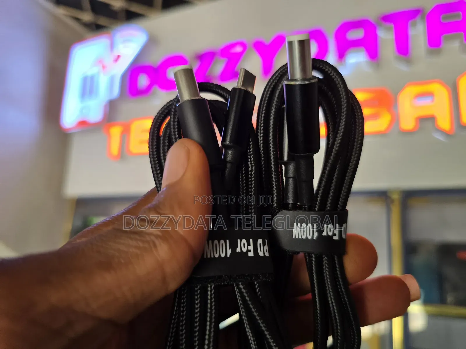 100w Cable Type C to Laptop Big Mouth for Power Bank