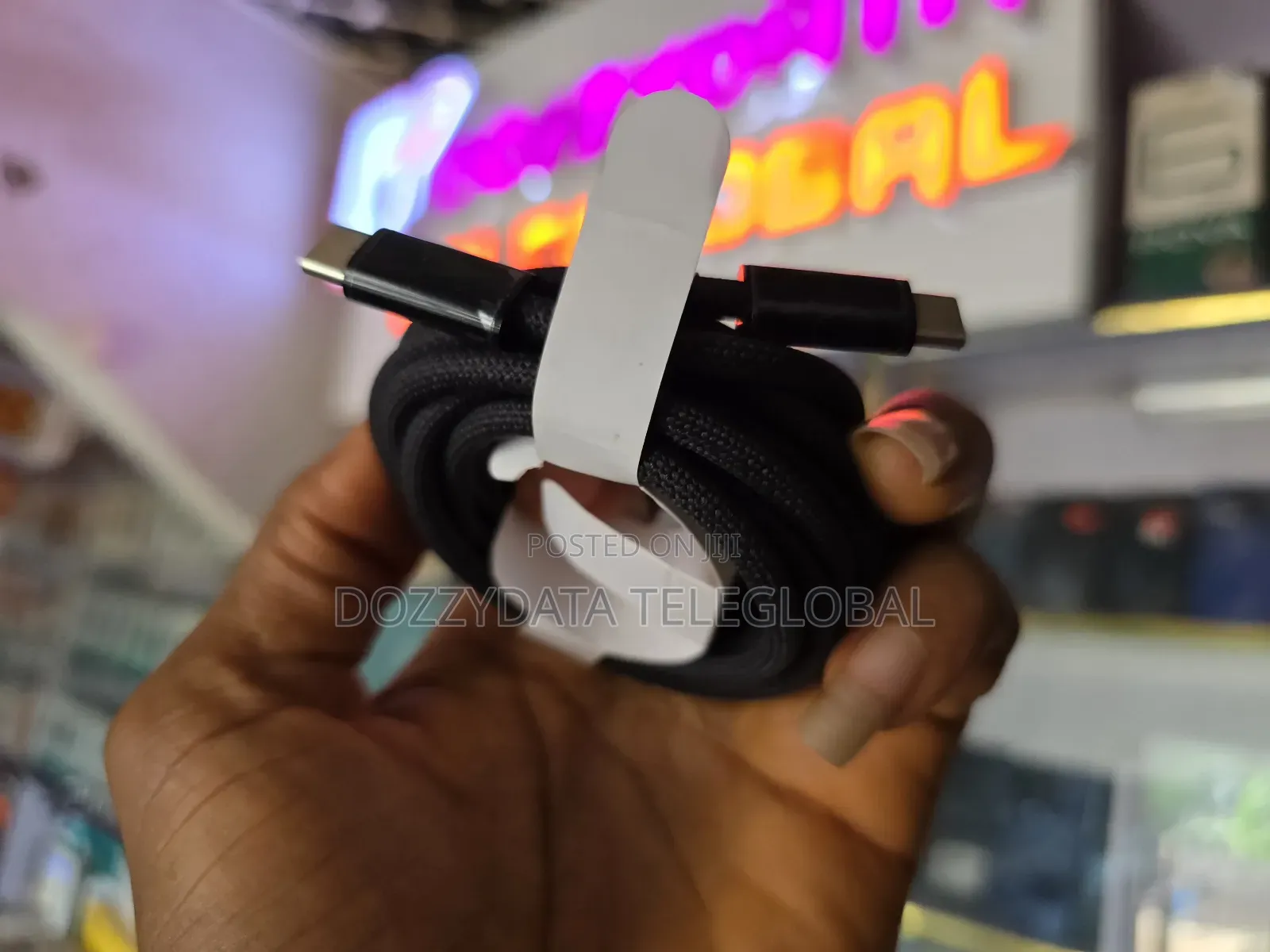 Type C to Type C 100w Cable 2m ( Can Charge Laptops)