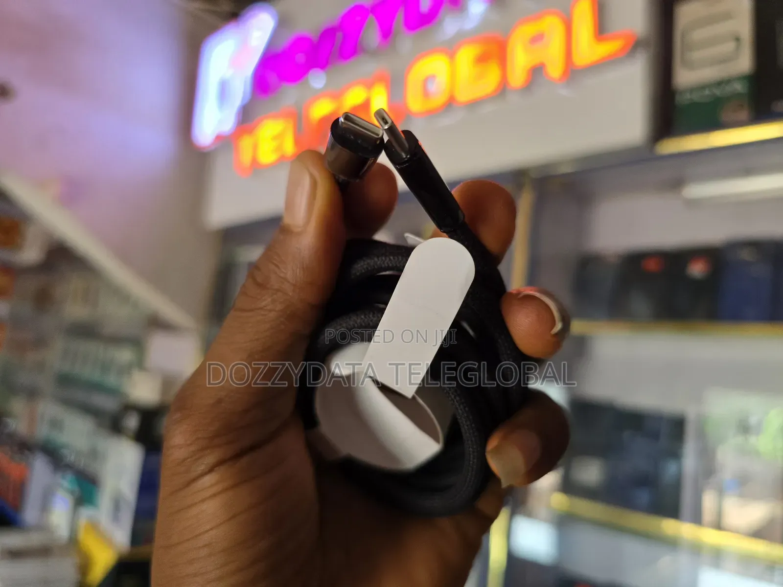 Type C to Type C 100w Cable 2m ( Can Charge Laptops)
