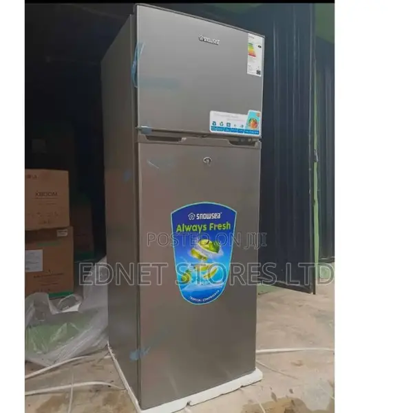 Snowsea Top Mount Double Door Fast Cooling Fridge Bd298-250l