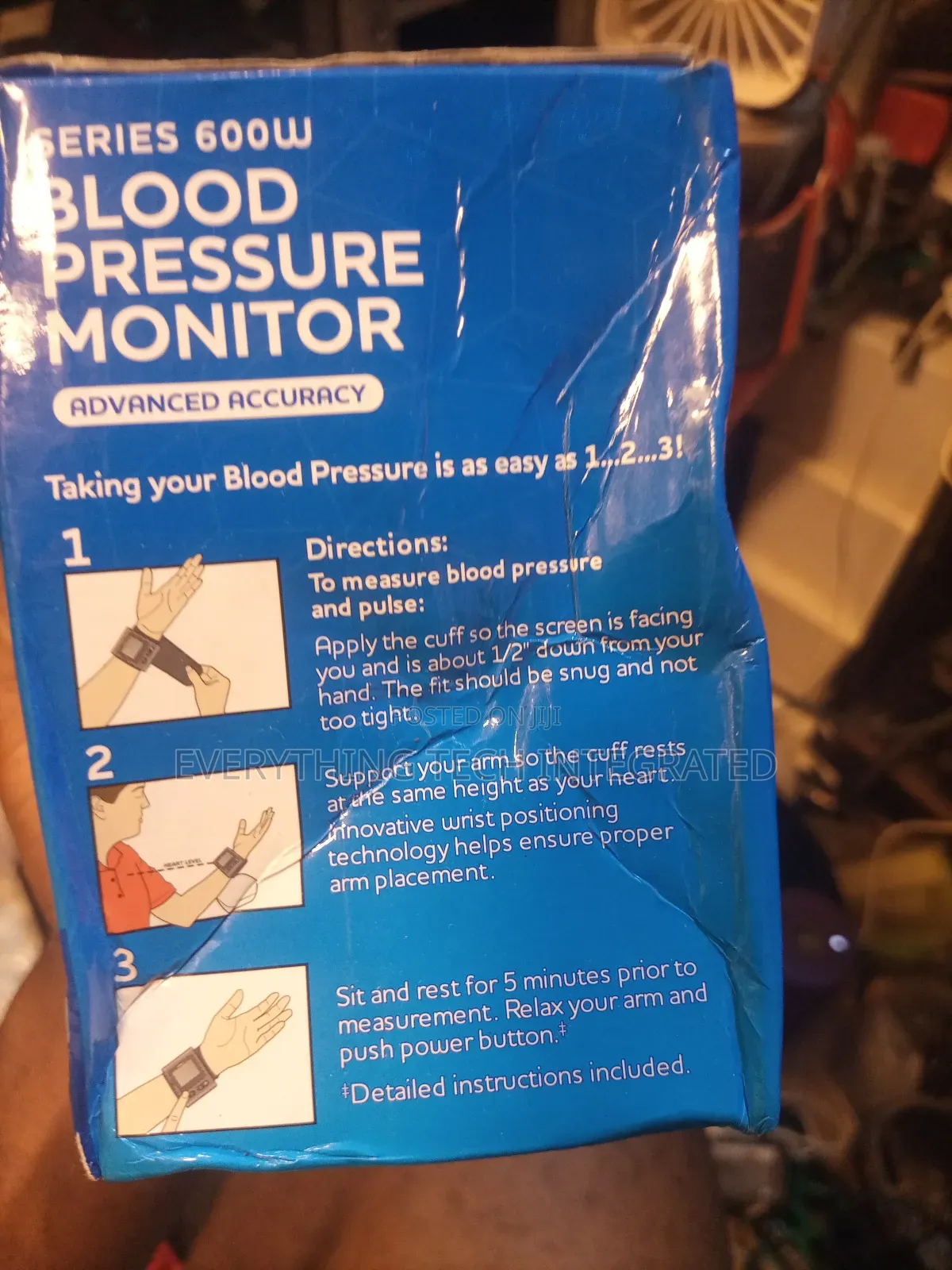 Rite Aid Series 600w Wrist Blood Pressure Monitor Advanced