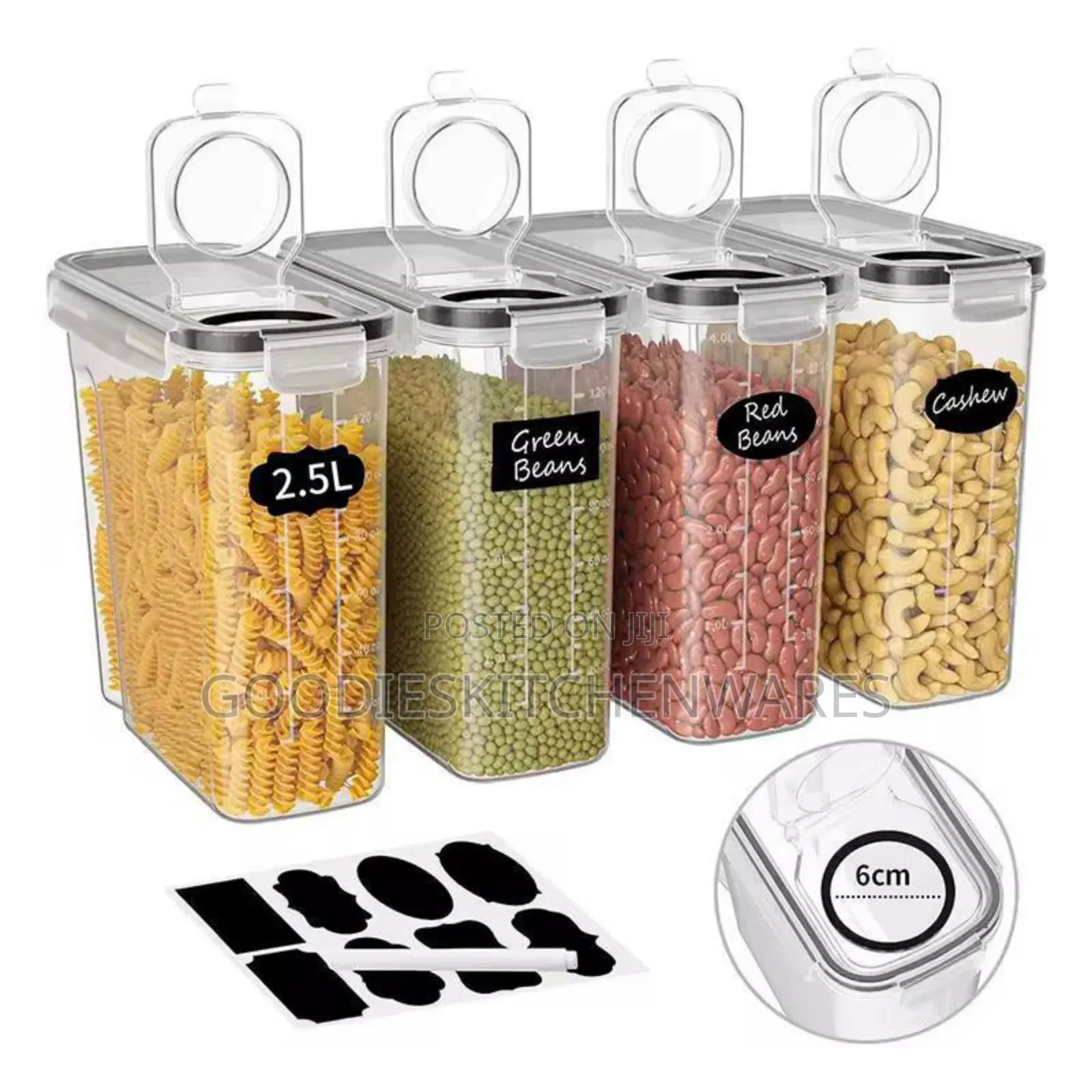 4 in 1 Airtight Container / Food Storage Containers