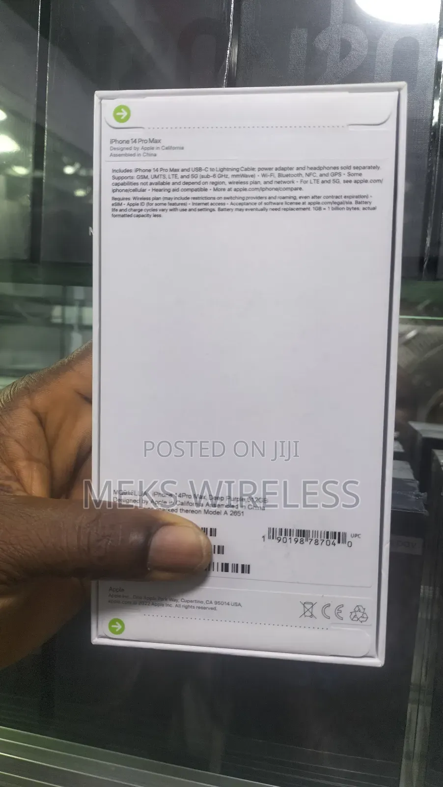 New Apple iPhone 14 Pro Max 512 GB Purple