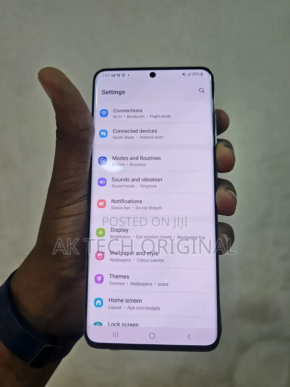 Samsung Galaxy S20plus Original Super Amoled Screen