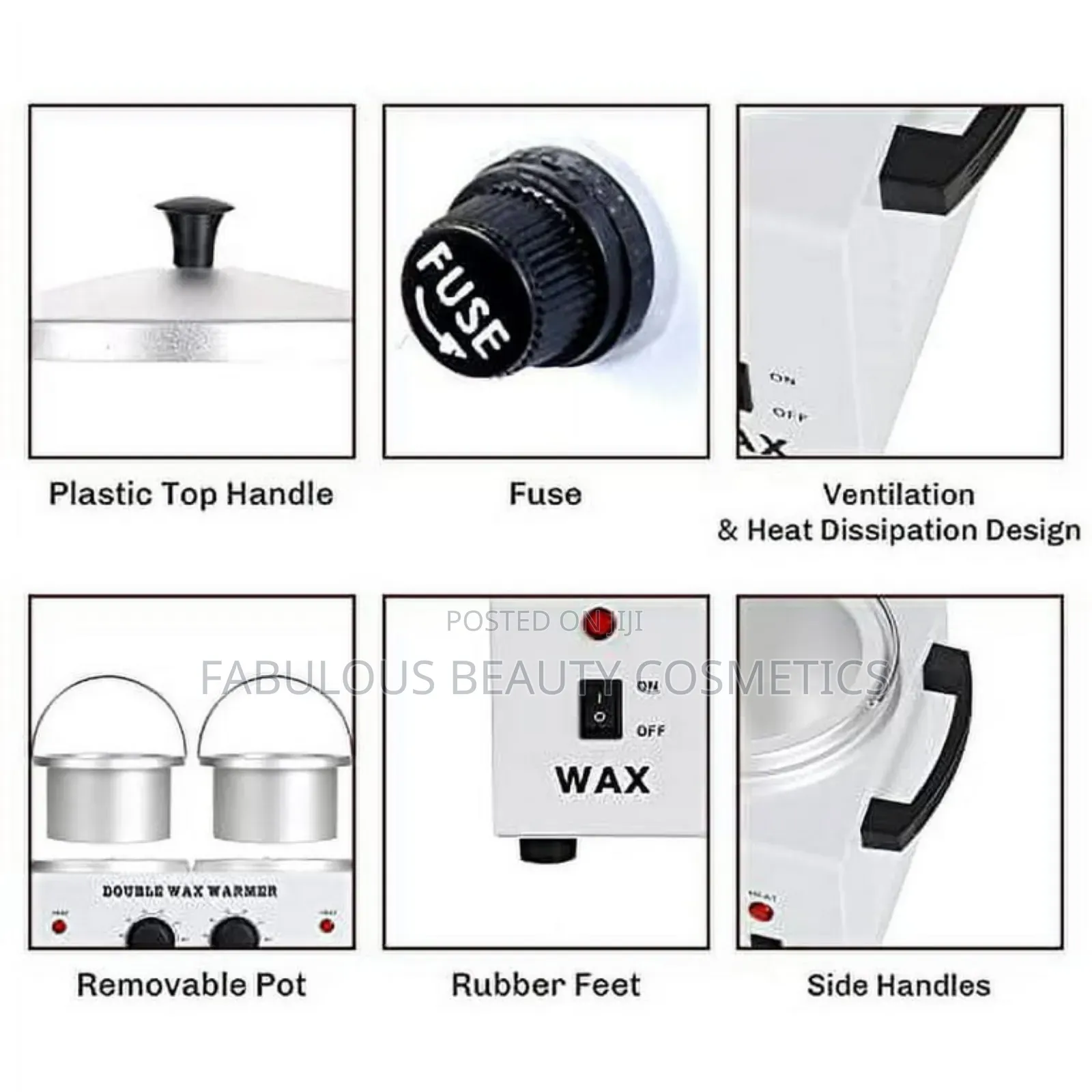 Dual Wax Pot Warmer, but Professional Electric Heater