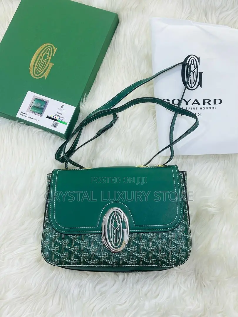 Goyard Quality Luxury Men Genuine Leather Bag