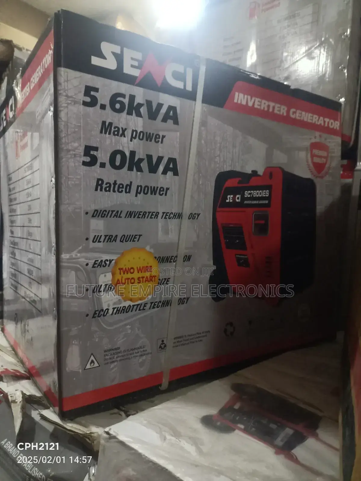 5.6kva Senci Inverter Generator Silent Noisy Ac Master