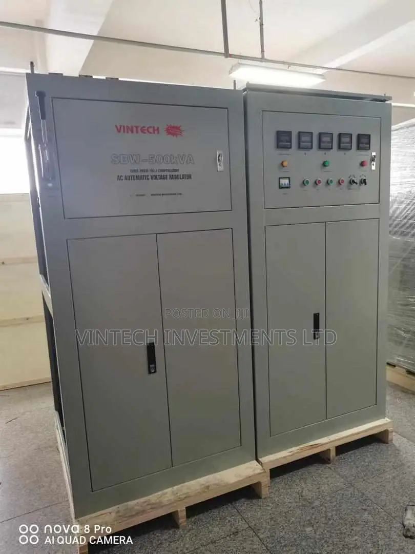 Vintech 500kva 3phase Automatic Voltage Regulator. SBW