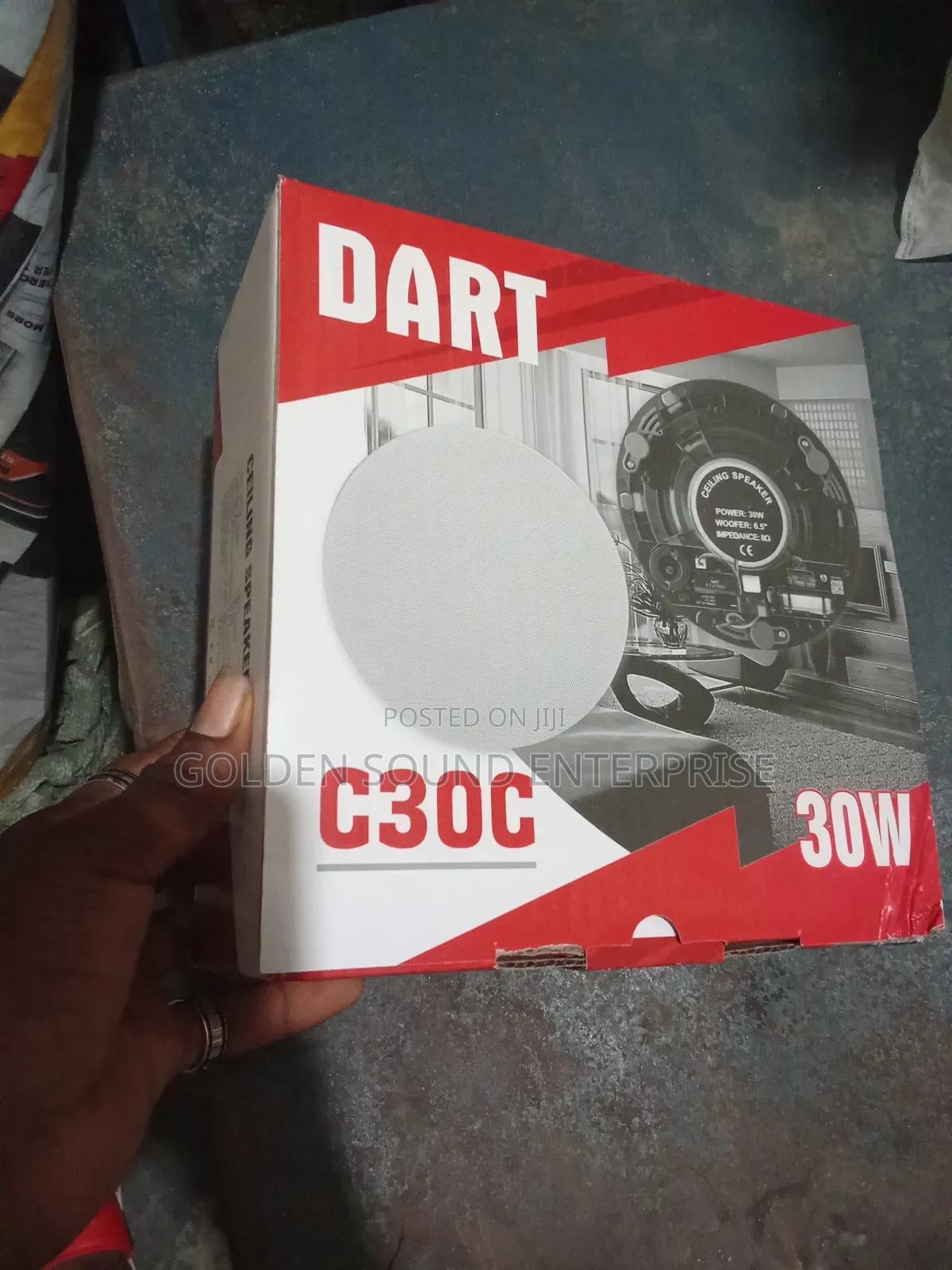 Dart Crossover Ceiling Speakers C30c 30watts